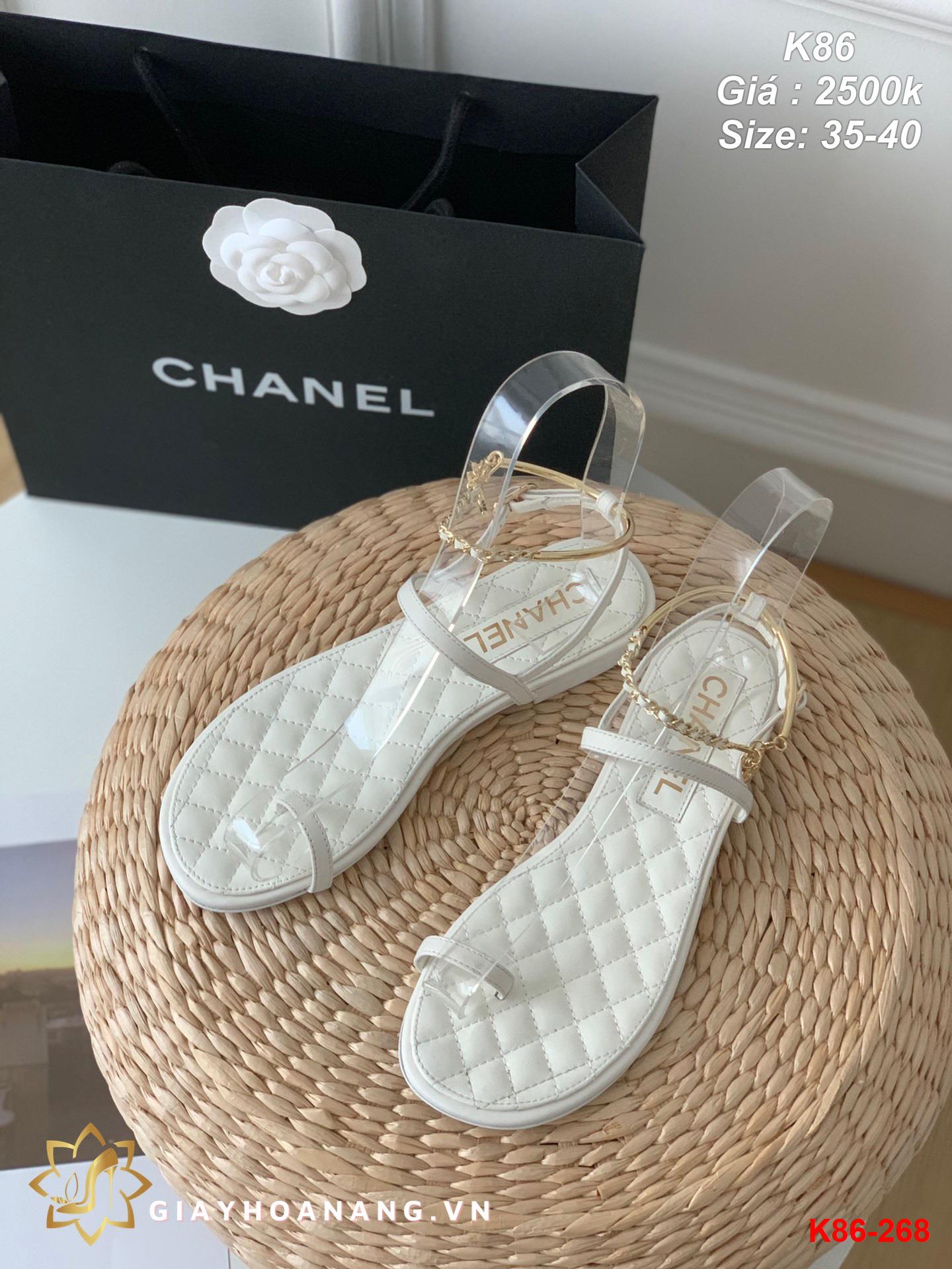 K86-268 Chanel sandal siêu cấp