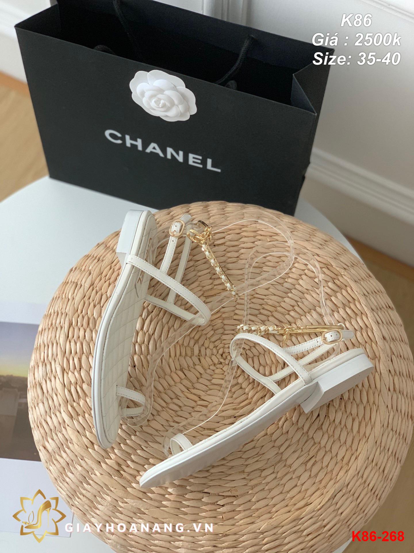 K86-268 Chanel sandal siêu cấp