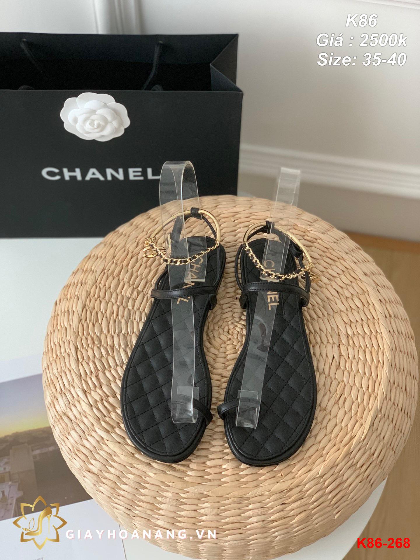 K86-268 Chanel sandal siêu cấp