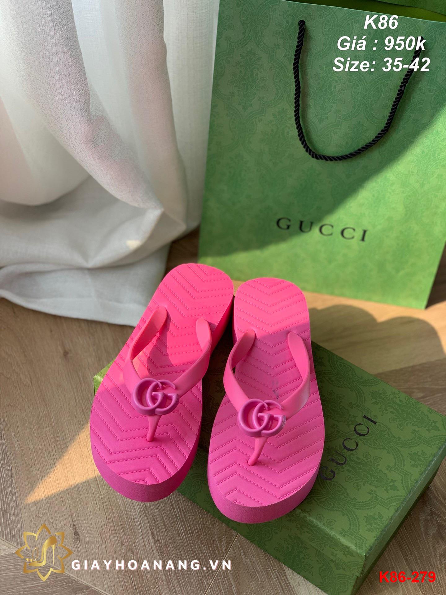 K86-279 Gucci dép sỏ ngón siêu cấp