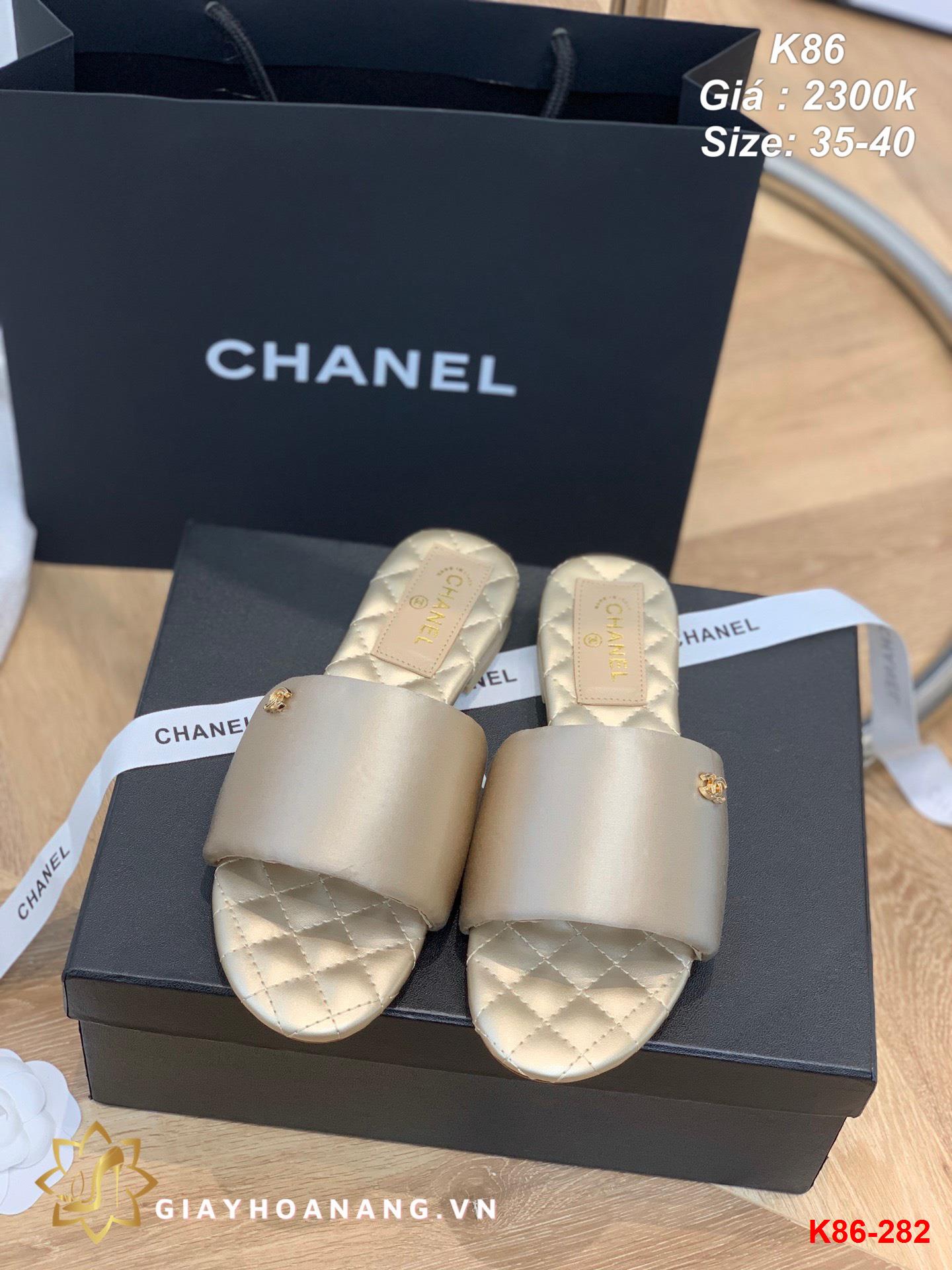 K86-282 Chanel dép siêu cấp