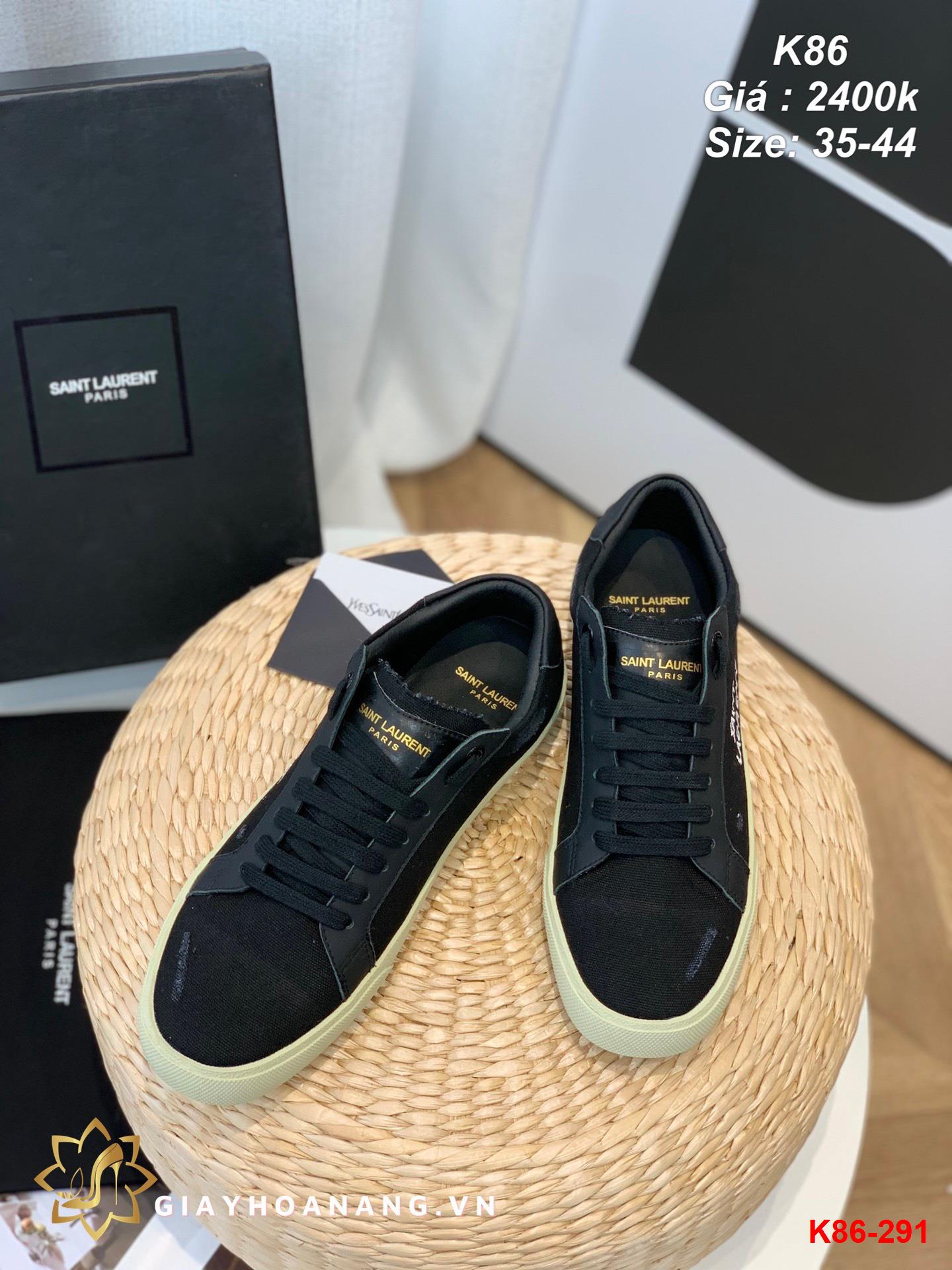 K86-291 Saint Laurent giày thể thao siêu cấp