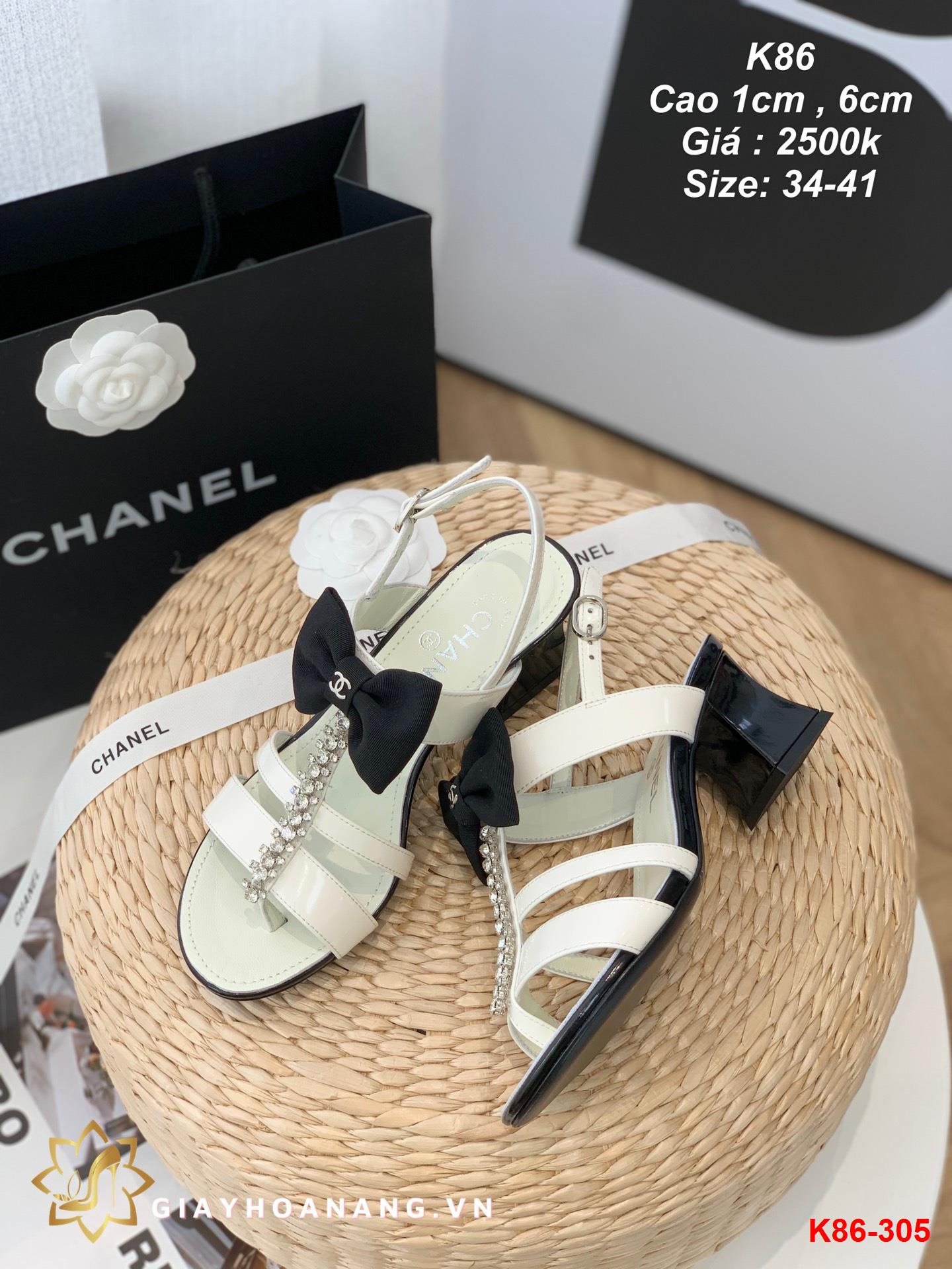 K86-305 Chanel sand cao 1cm , 6cm siêu cấp