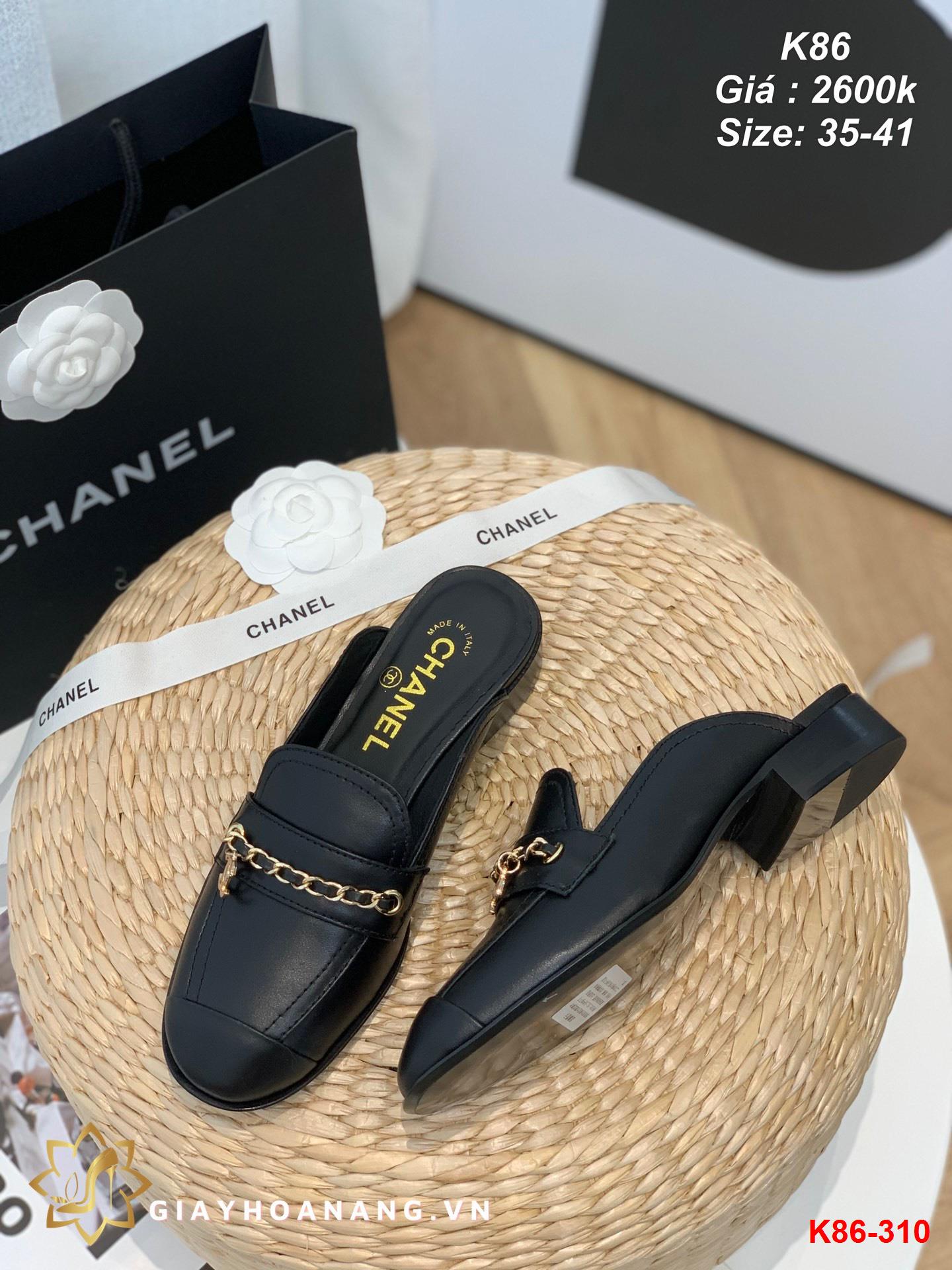 K86-310 Chanel dép sục siêu cấp