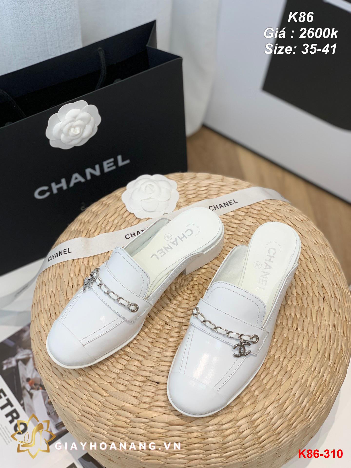 K86-310 Chanel dép sục siêu cấp