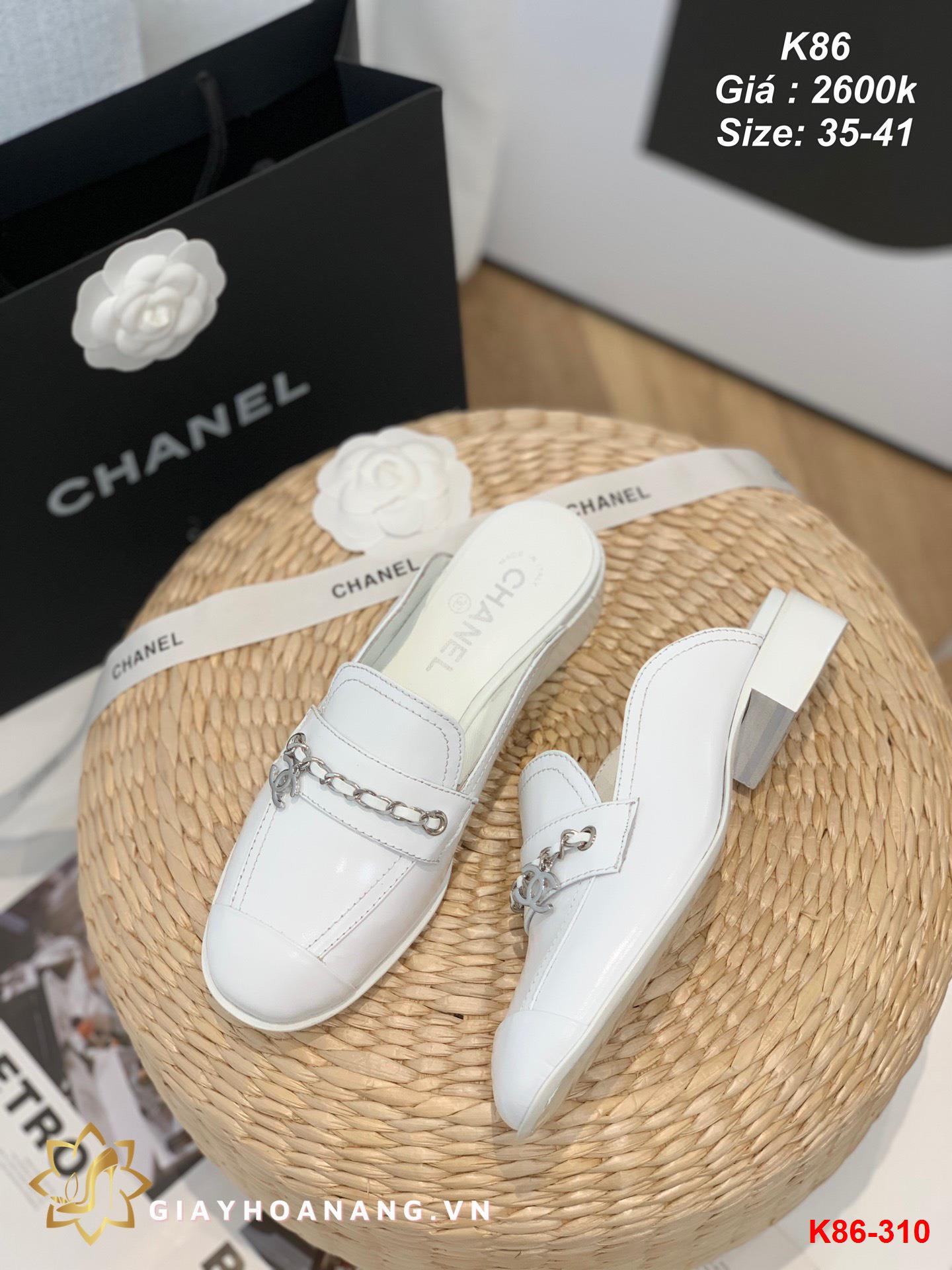 K86-310 Chanel dép sục siêu cấp