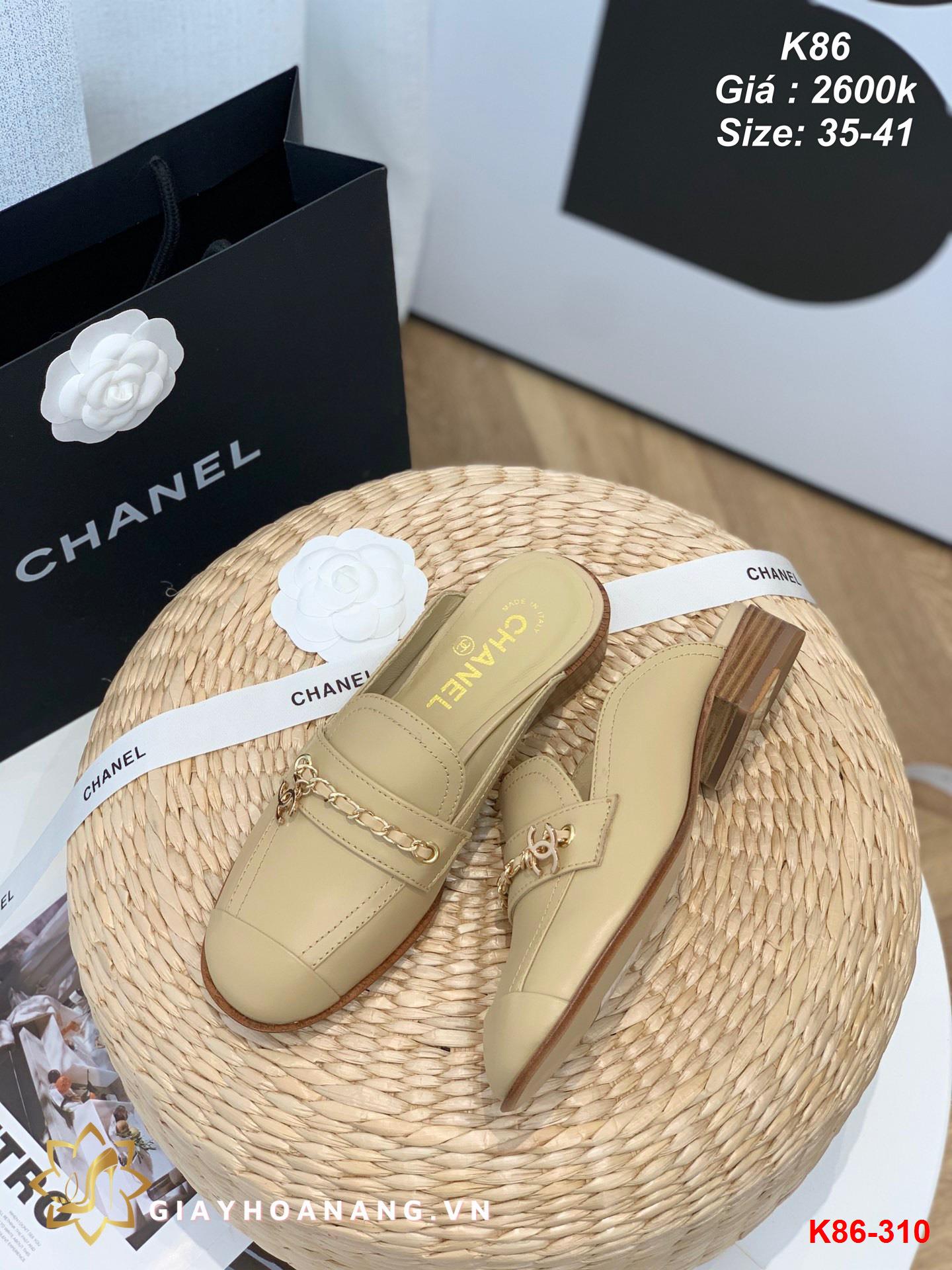 K86-310 Chanel dép sục siêu cấp