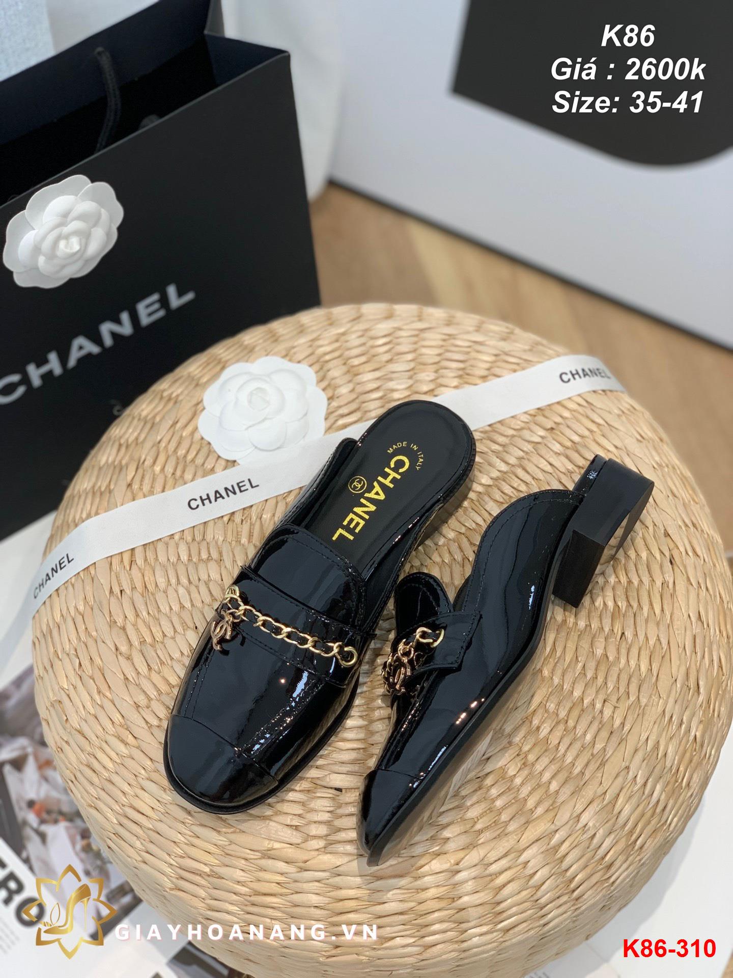 K86-310 Chanel dép sục siêu cấp