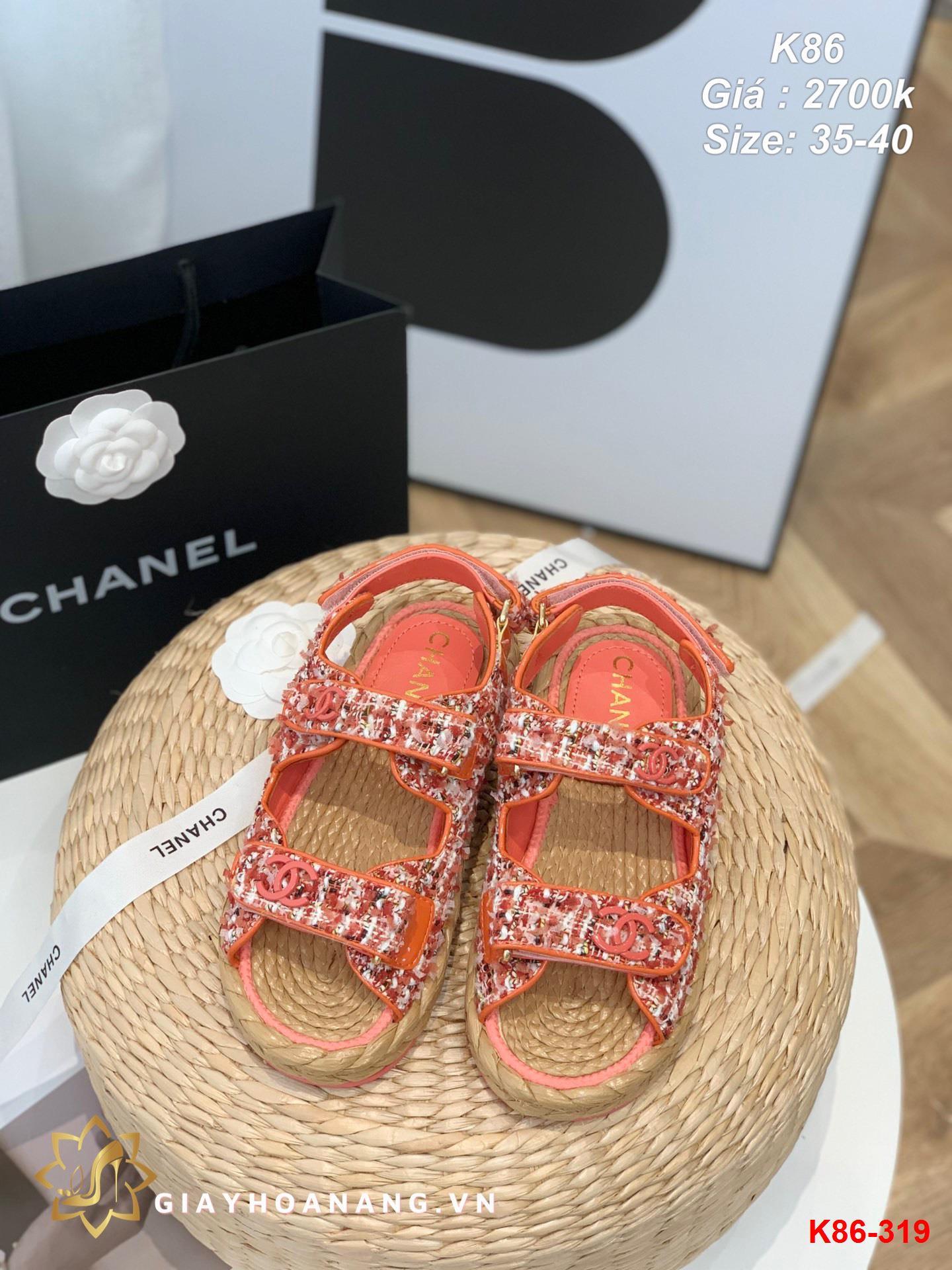K86-319 Chanel sandal siêu cấp