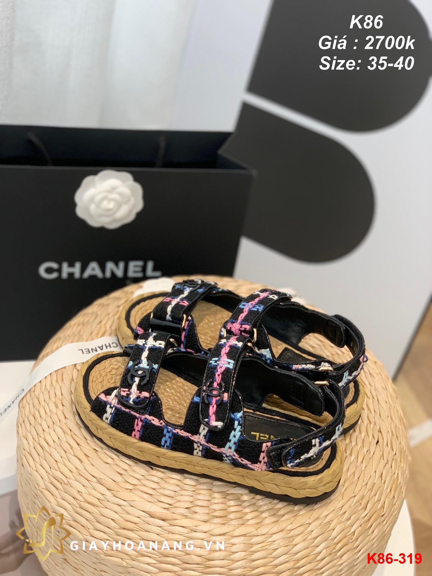 K86-319 Chanel sandal siêu cấp