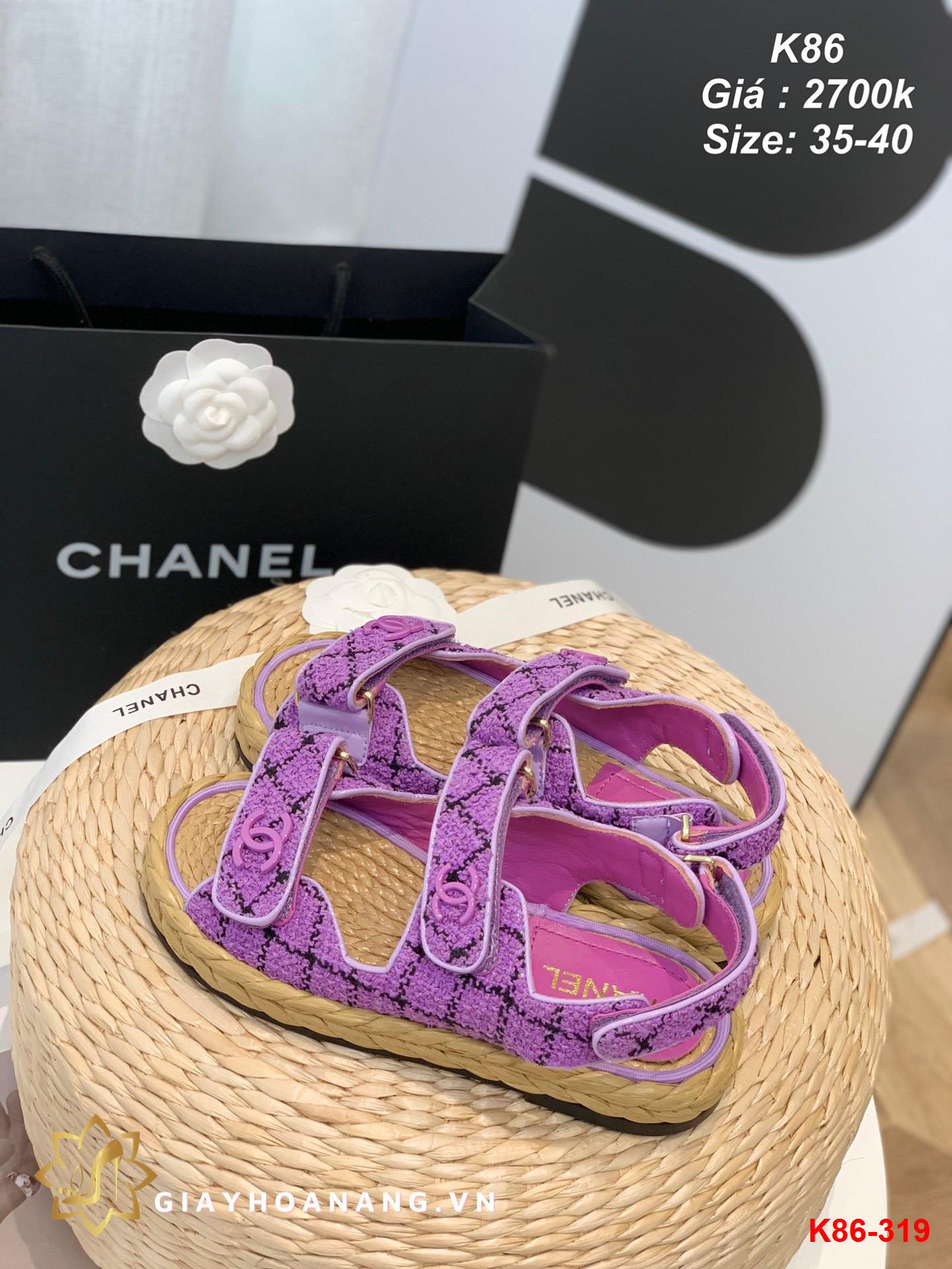 K86-319 Chanel sandal siêu cấp