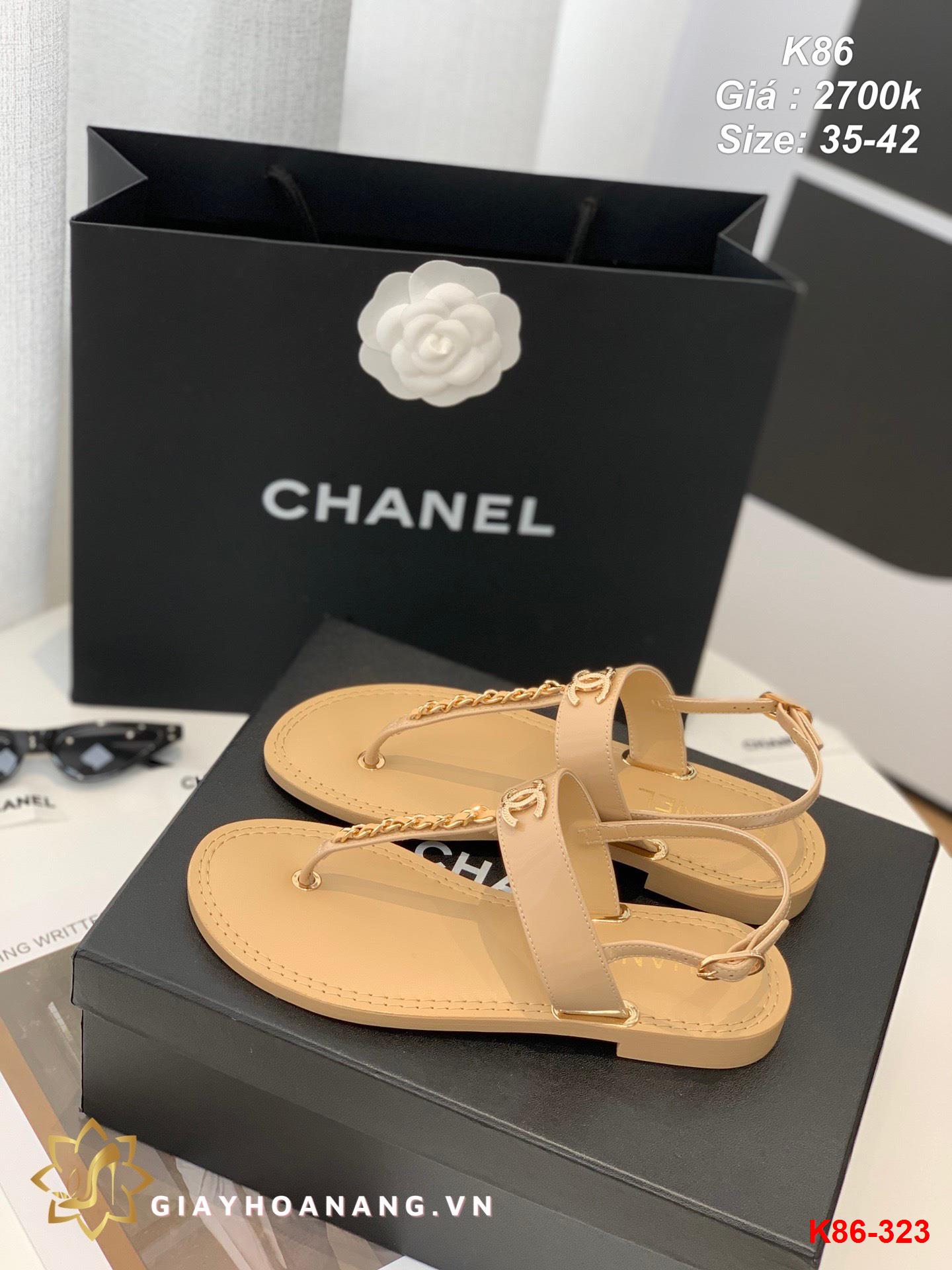 K86-323 Chanel sandal siêu cấp