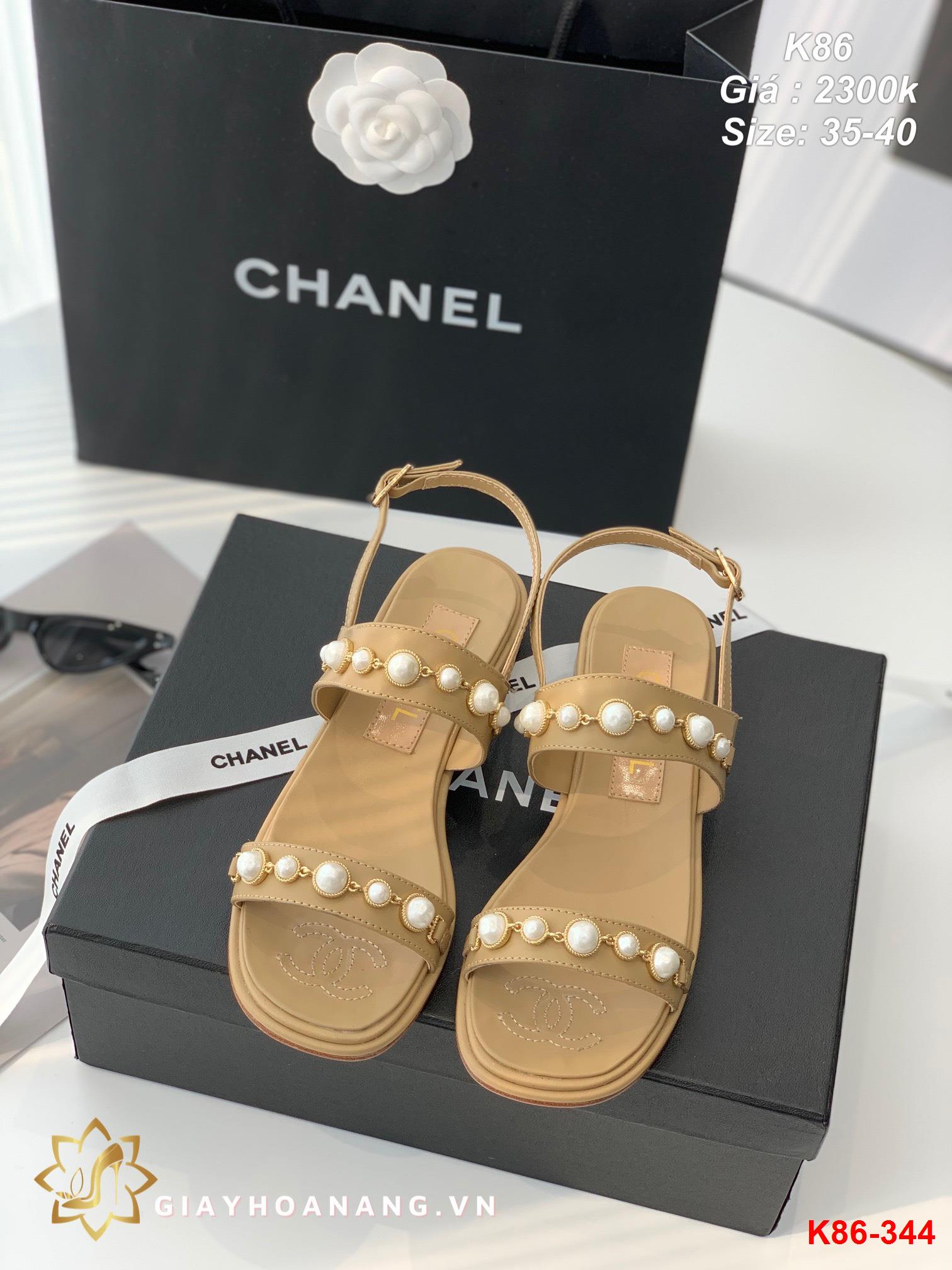 K86-344 Chanel sandal siêu cấp