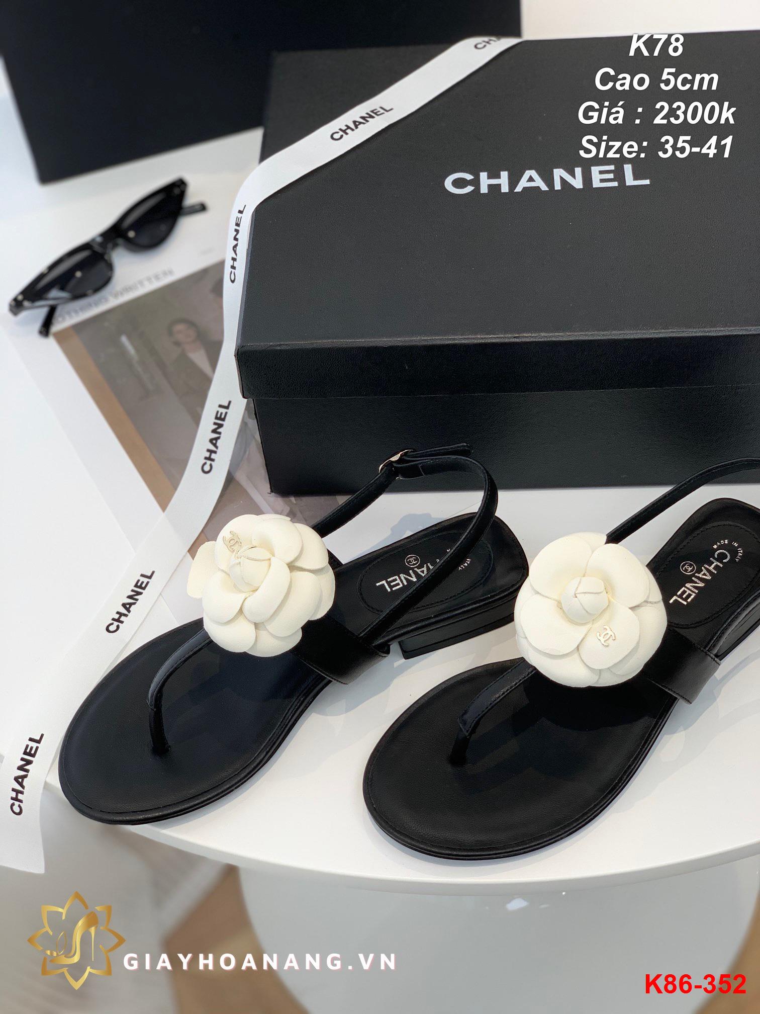 K86-352 Chanel sandal siêu cấp