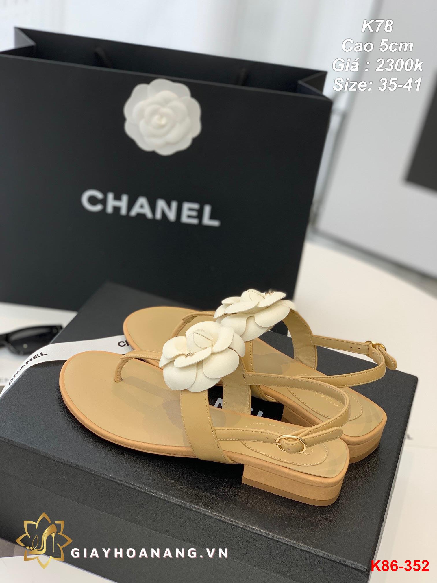 K86-352 Chanel sandal siêu cấp