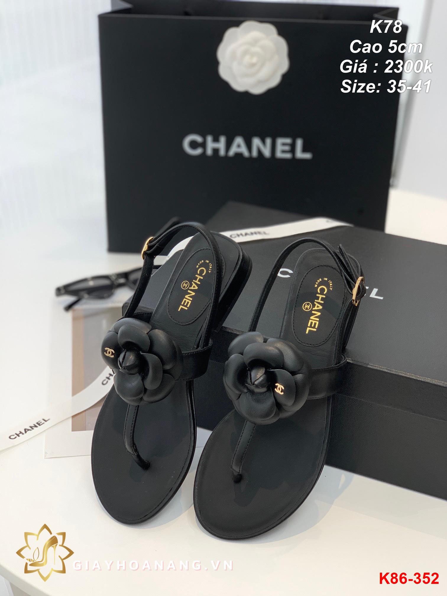 K86-352 Chanel sandal siêu cấp