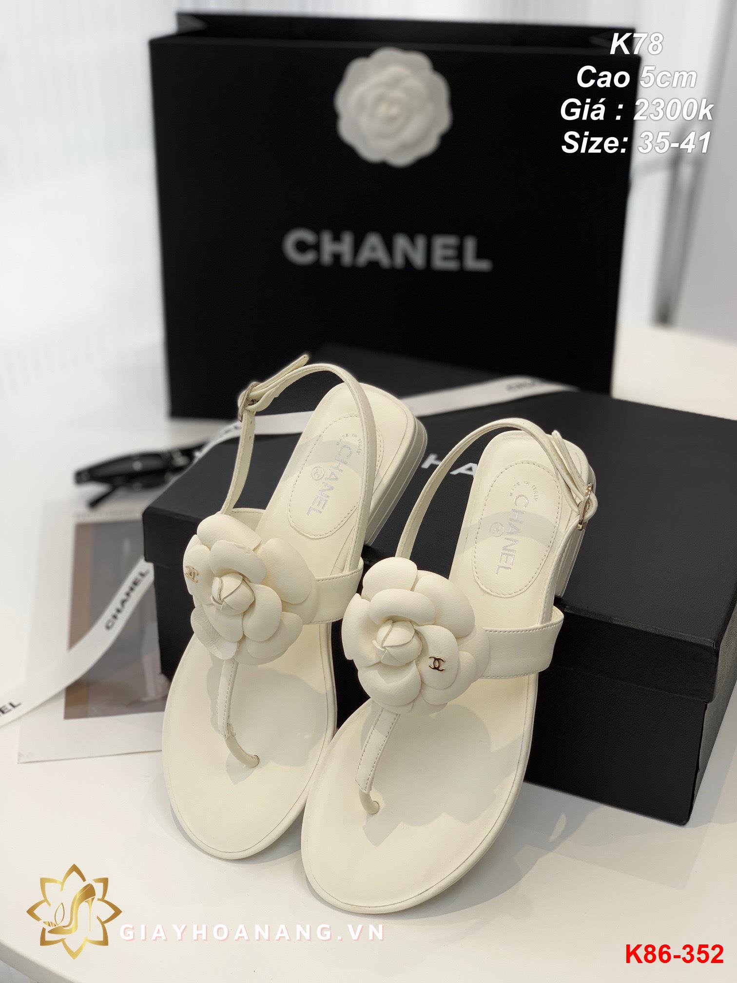 K86-352 Chanel sandal siêu cấp