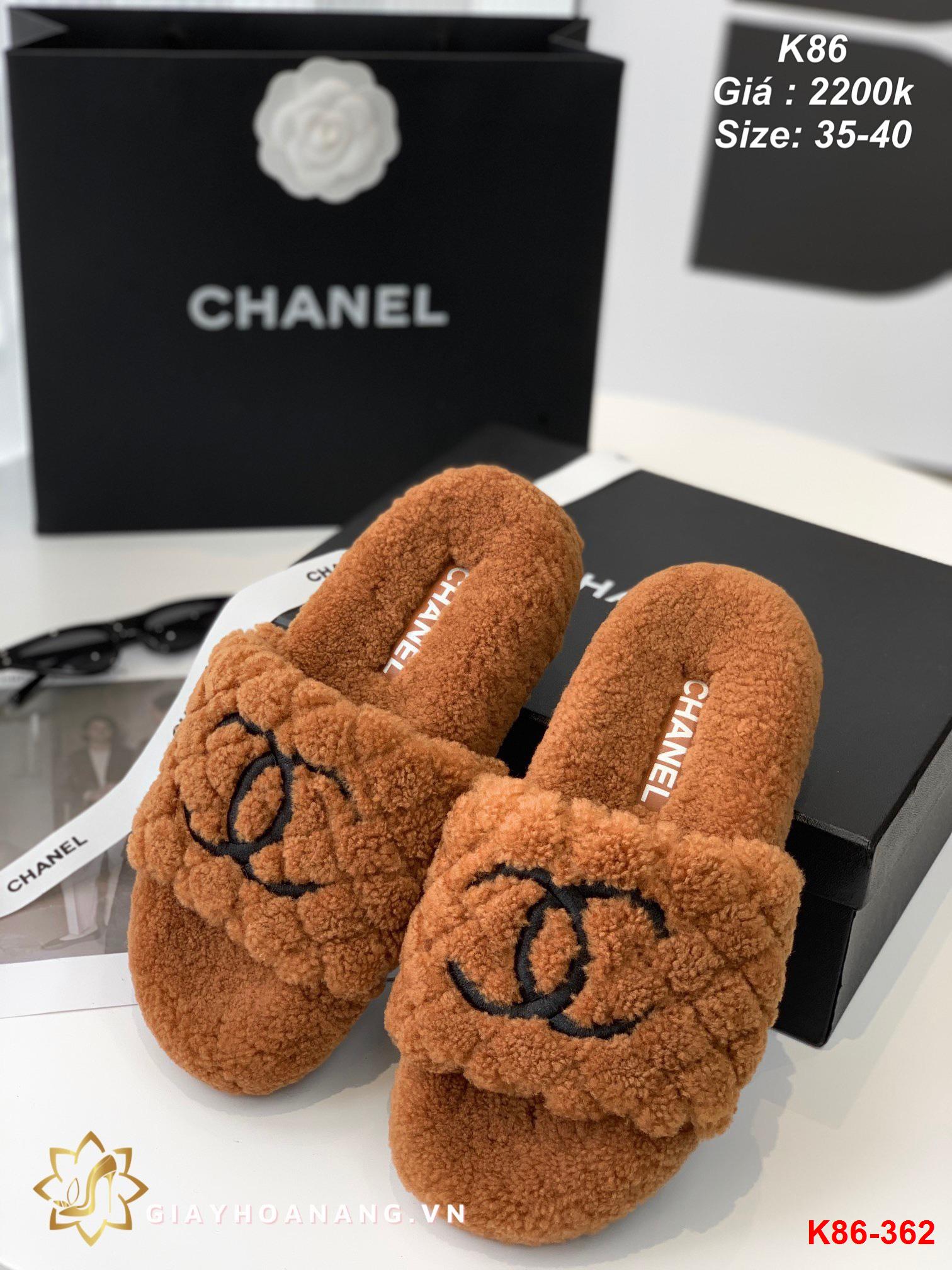 K86-362 Chanel dép siêu cấp