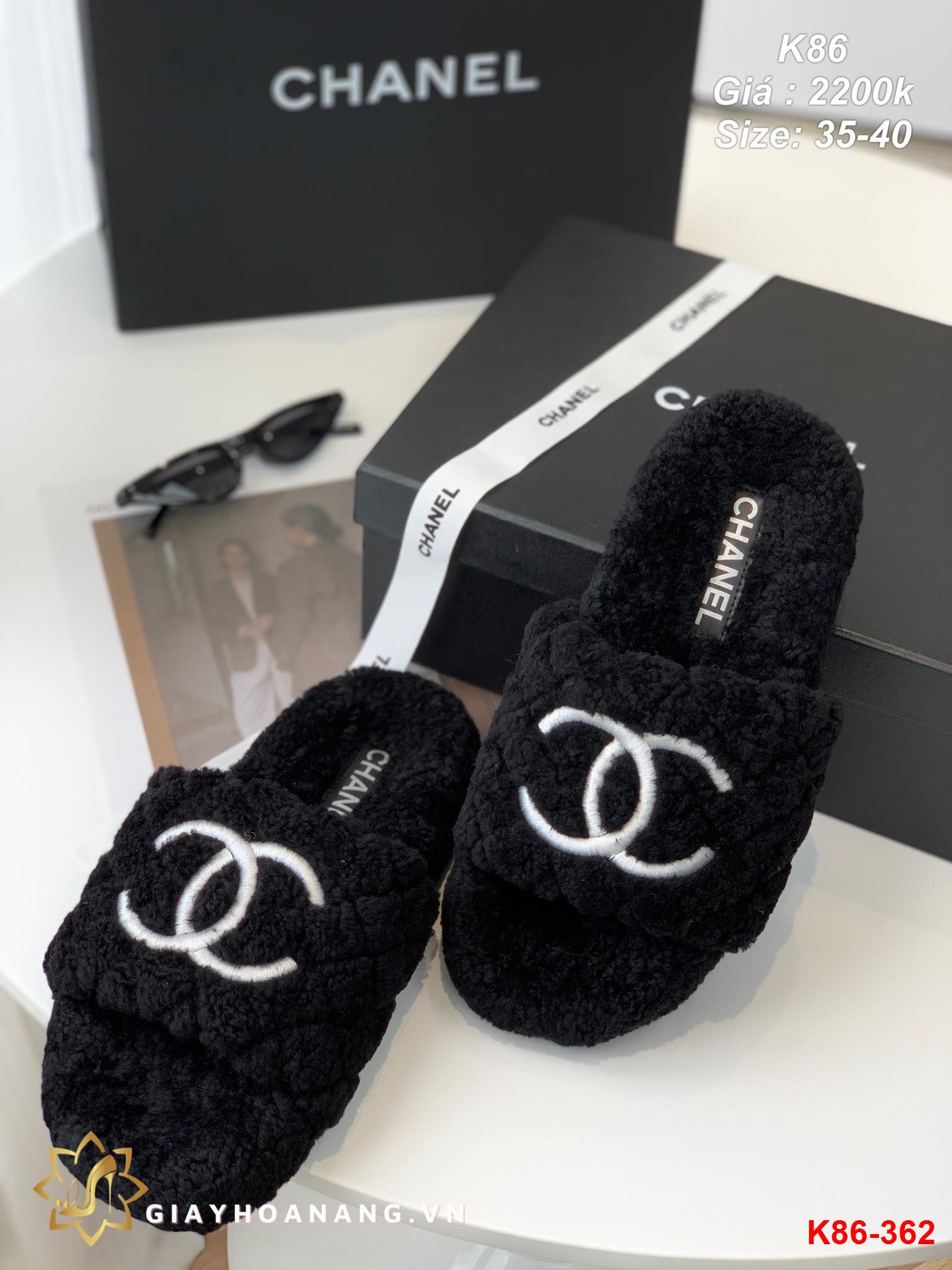 K86-362 Chanel dép siêu cấp