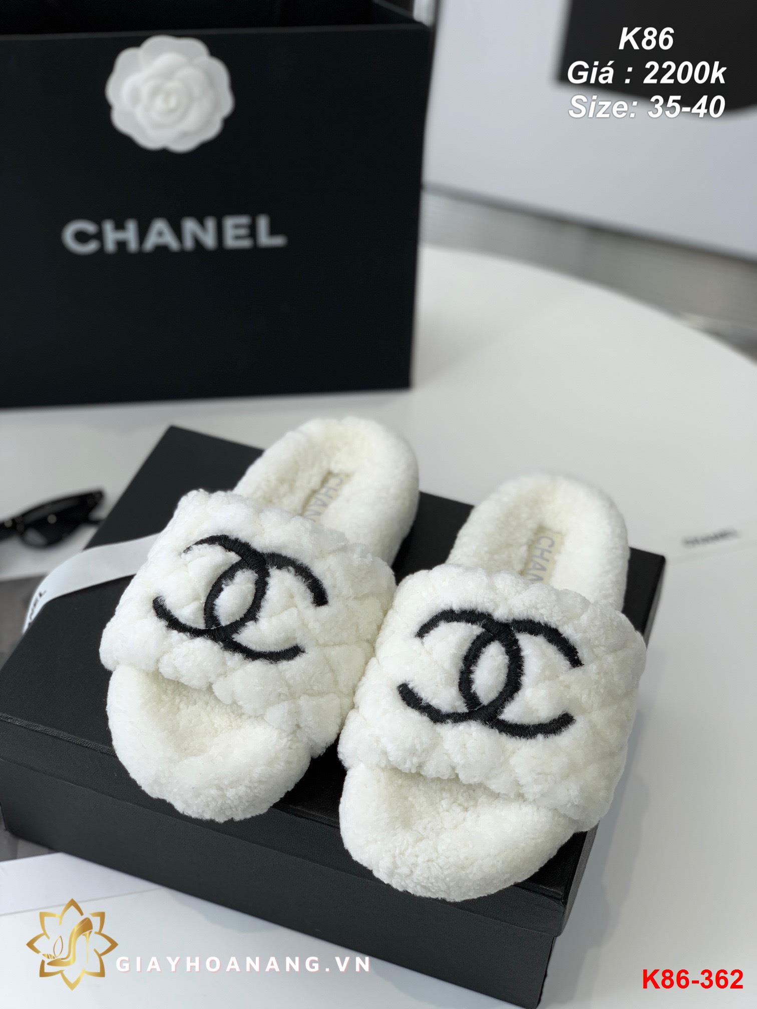 K86-362 Chanel dép siêu cấp