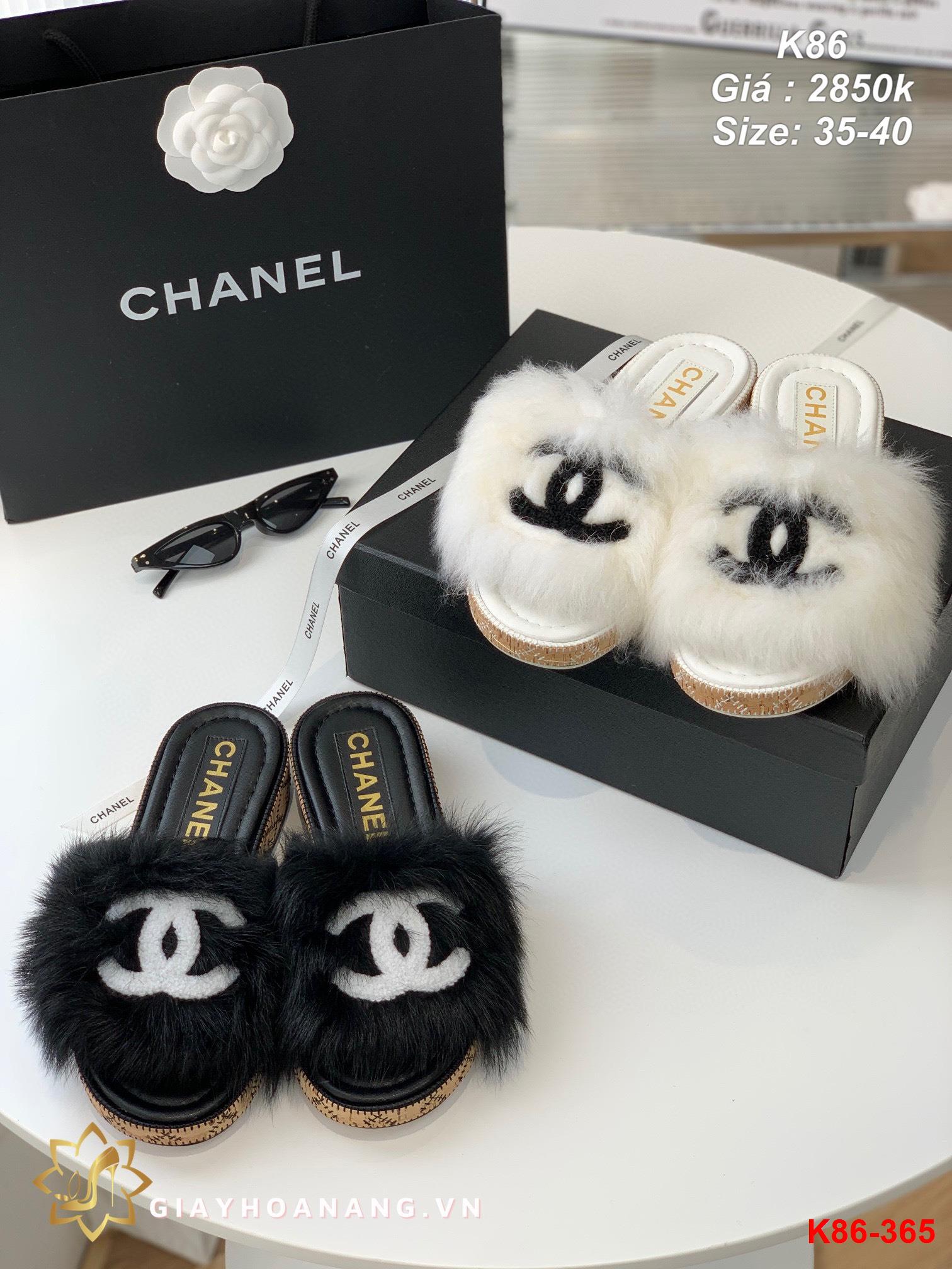 K86-365 Chanel dép siêu cấp