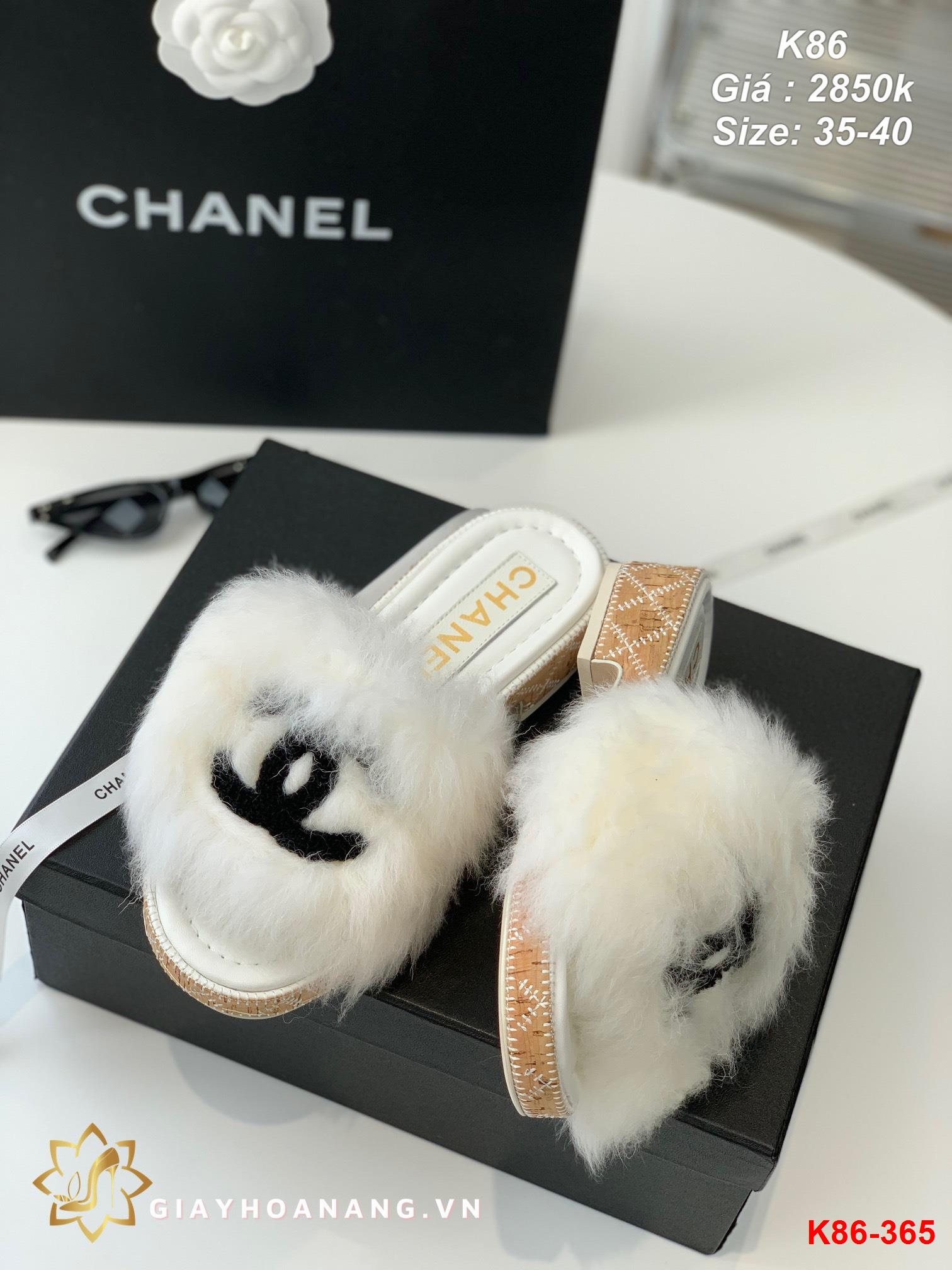 K86-365 Chanel dép siêu cấp