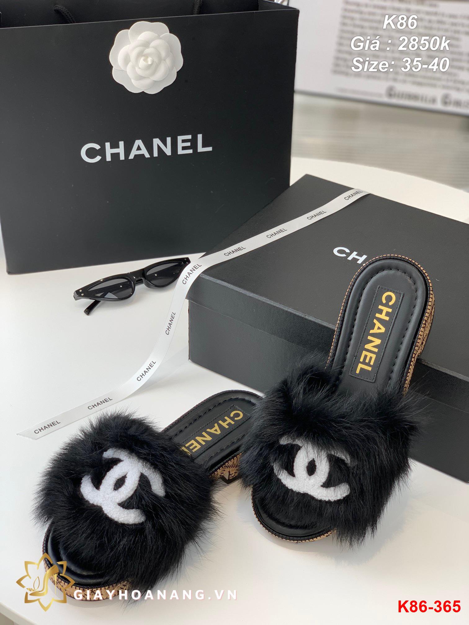 K86-365 Chanel dép siêu cấp