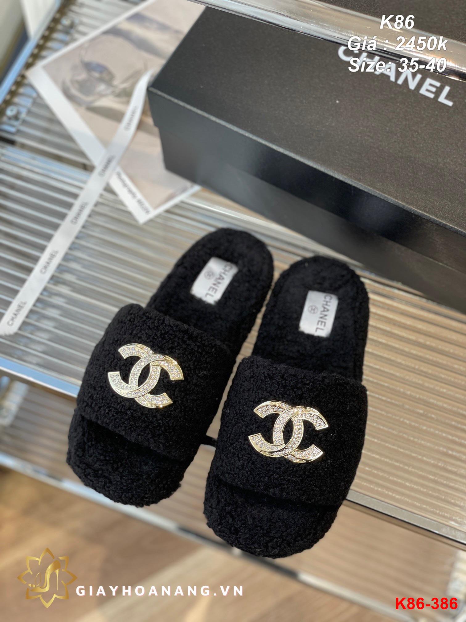 K86-386 Chanel dép siêu cấp