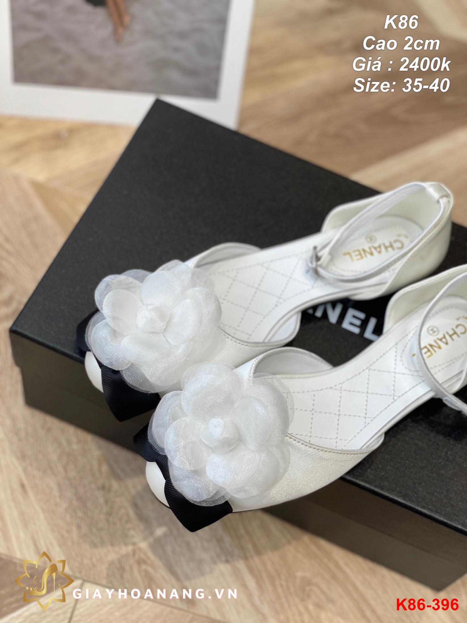 K86-396 Chanel sandal cao 2cm siêu cấp