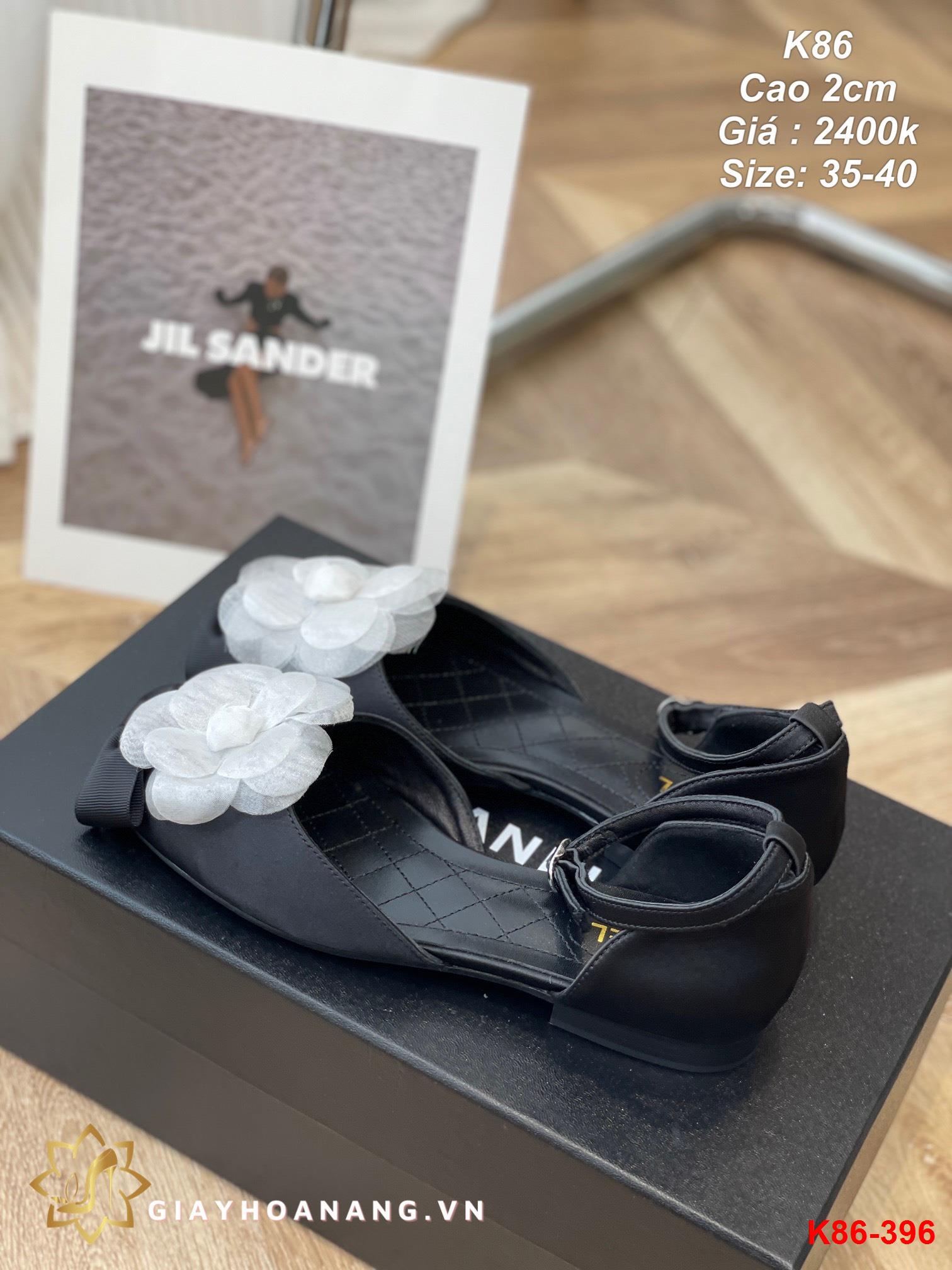 K86-396 Chanel sandal cao 2cm siêu cấp