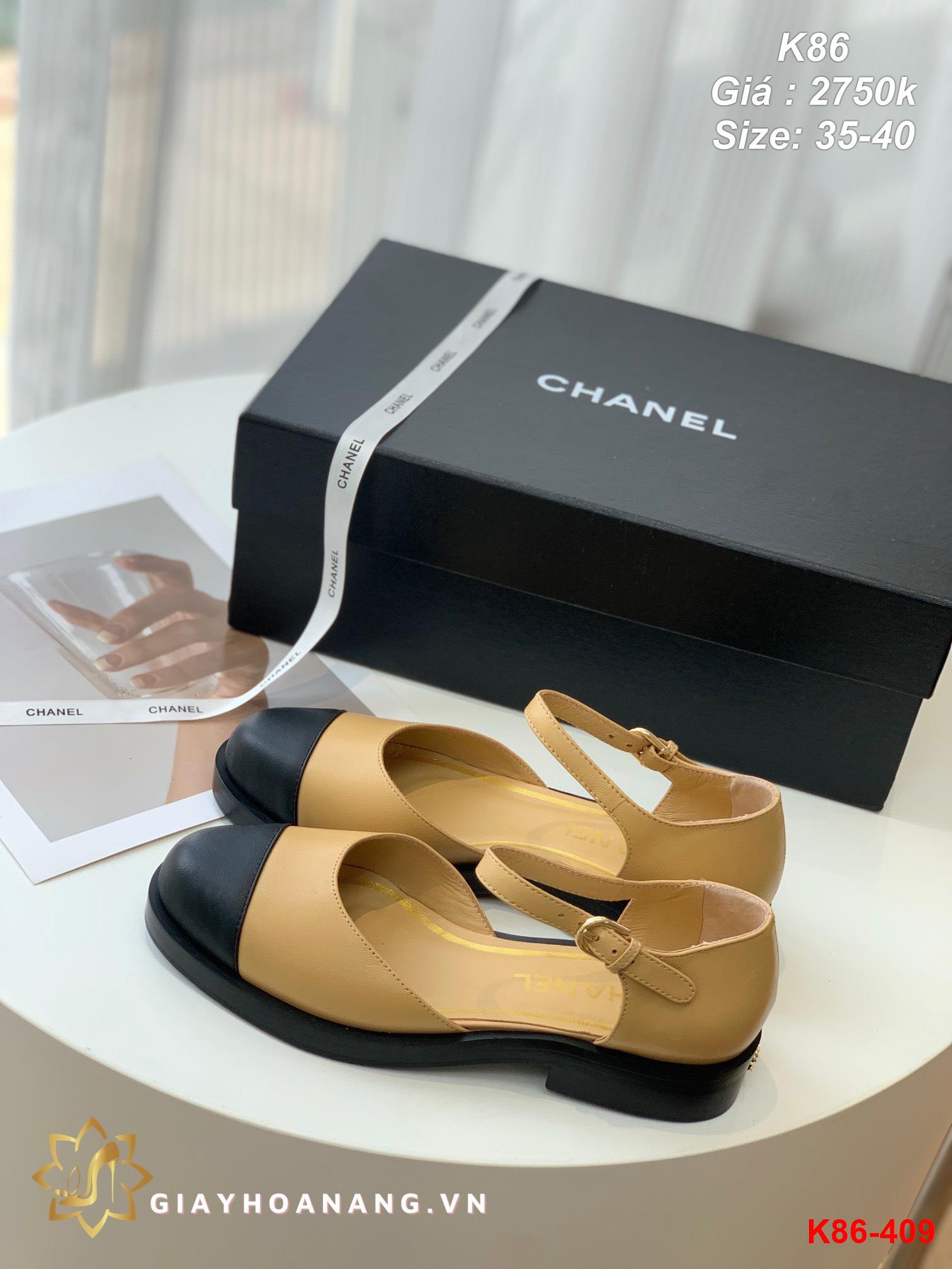 K86-409 Chanel sandal siêu cấp