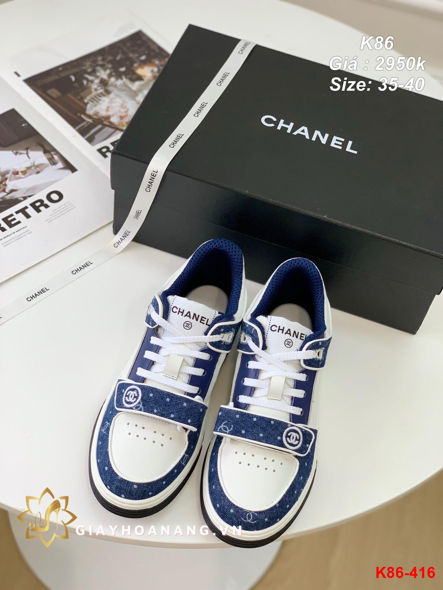 K86-416 Chanel giày thể thao siêu cấp