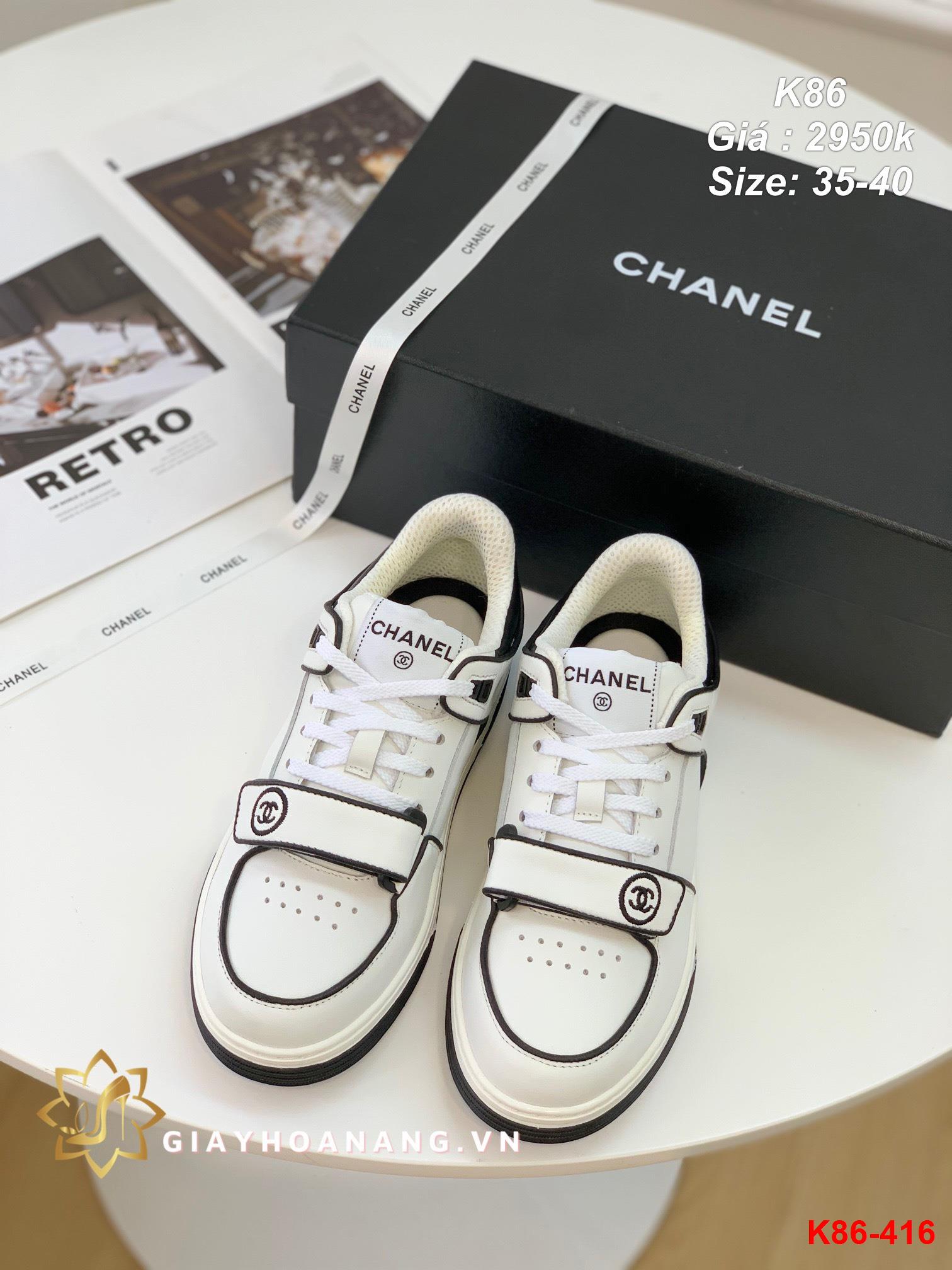 K86-416 Chanel giày thể thao siêu cấp