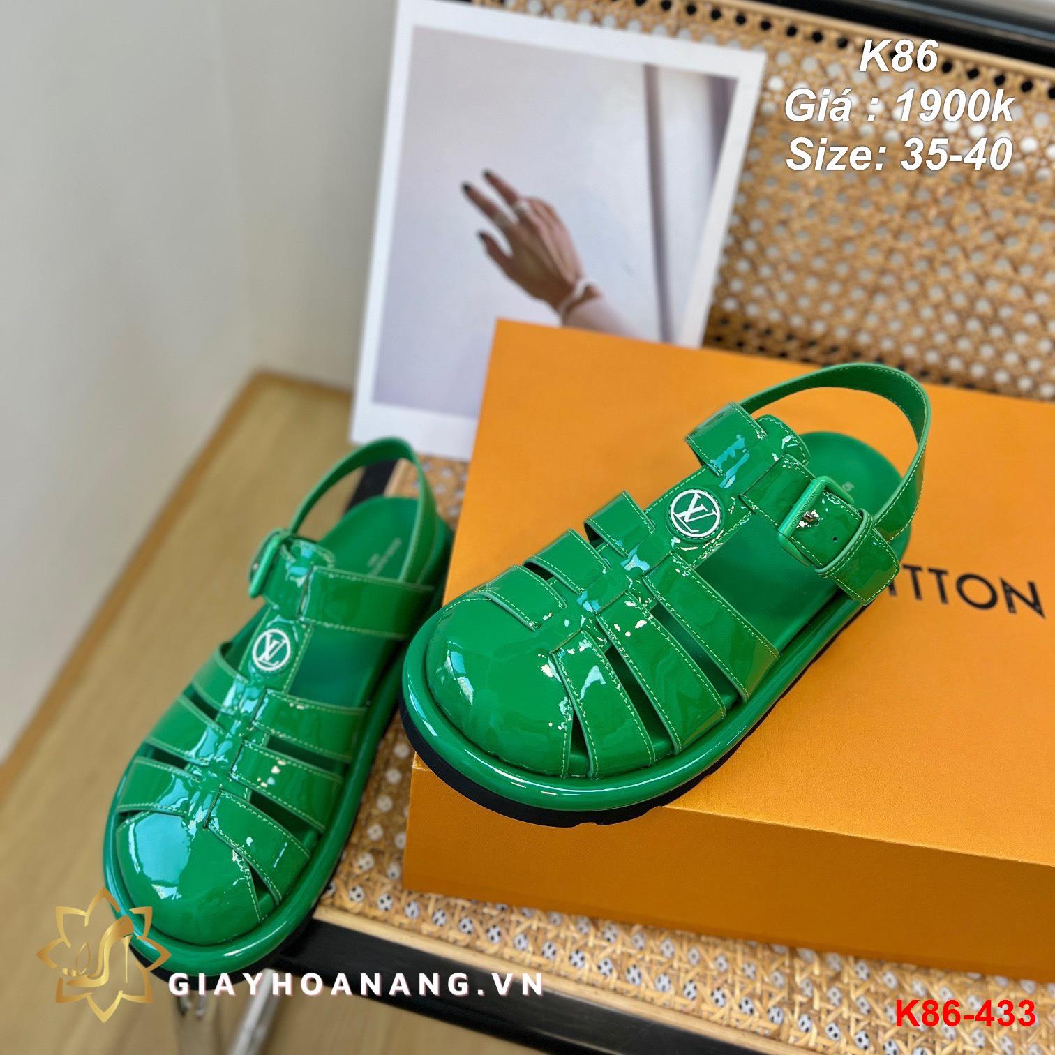 K86-433 Louis Vuitton sandal siêu cấp