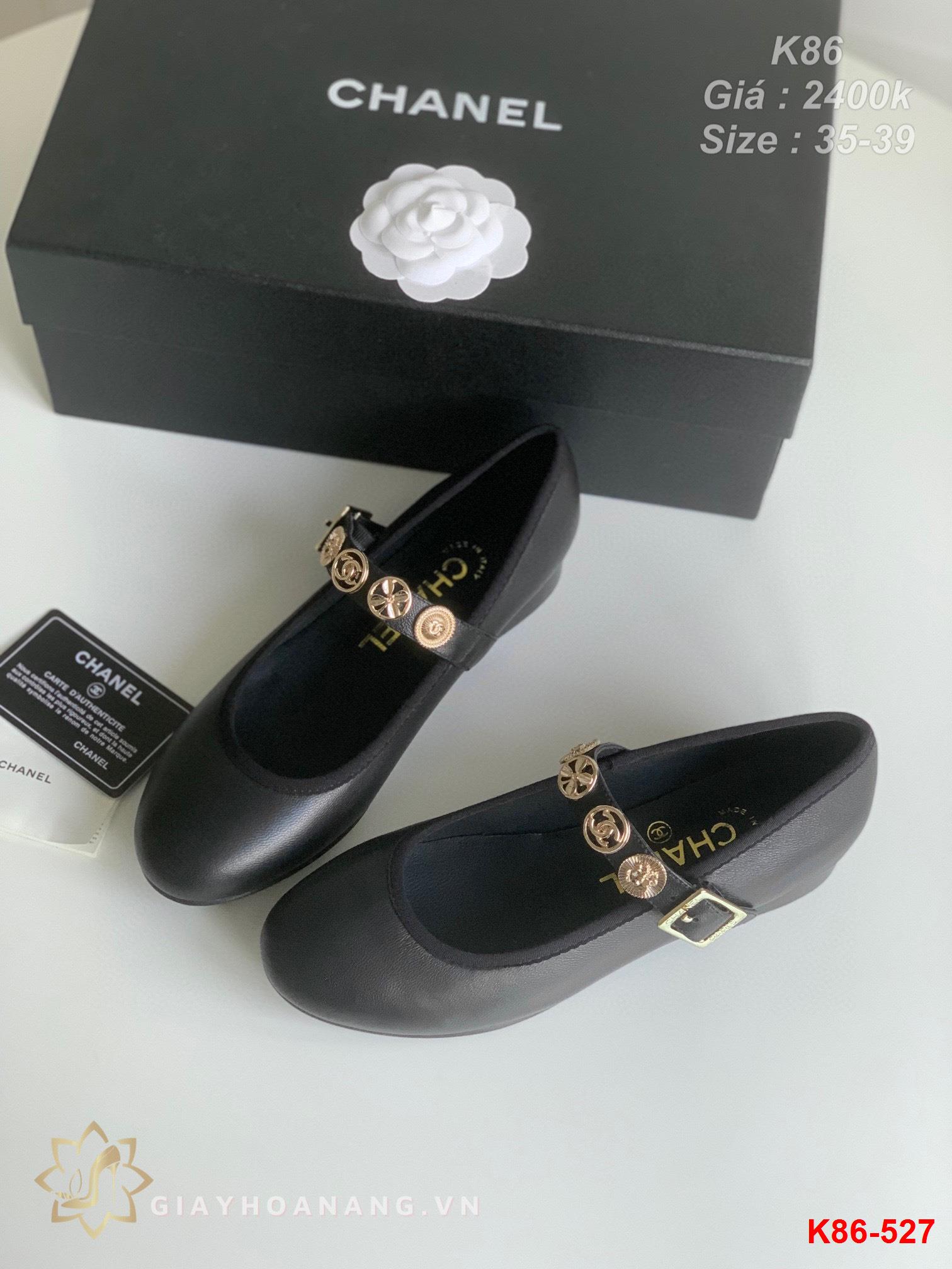 K86-527 Chanel giày bệt siêu cấp