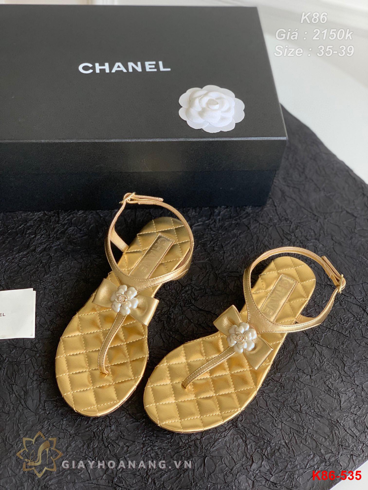 K86-535 Chanel sandal siêu cấp