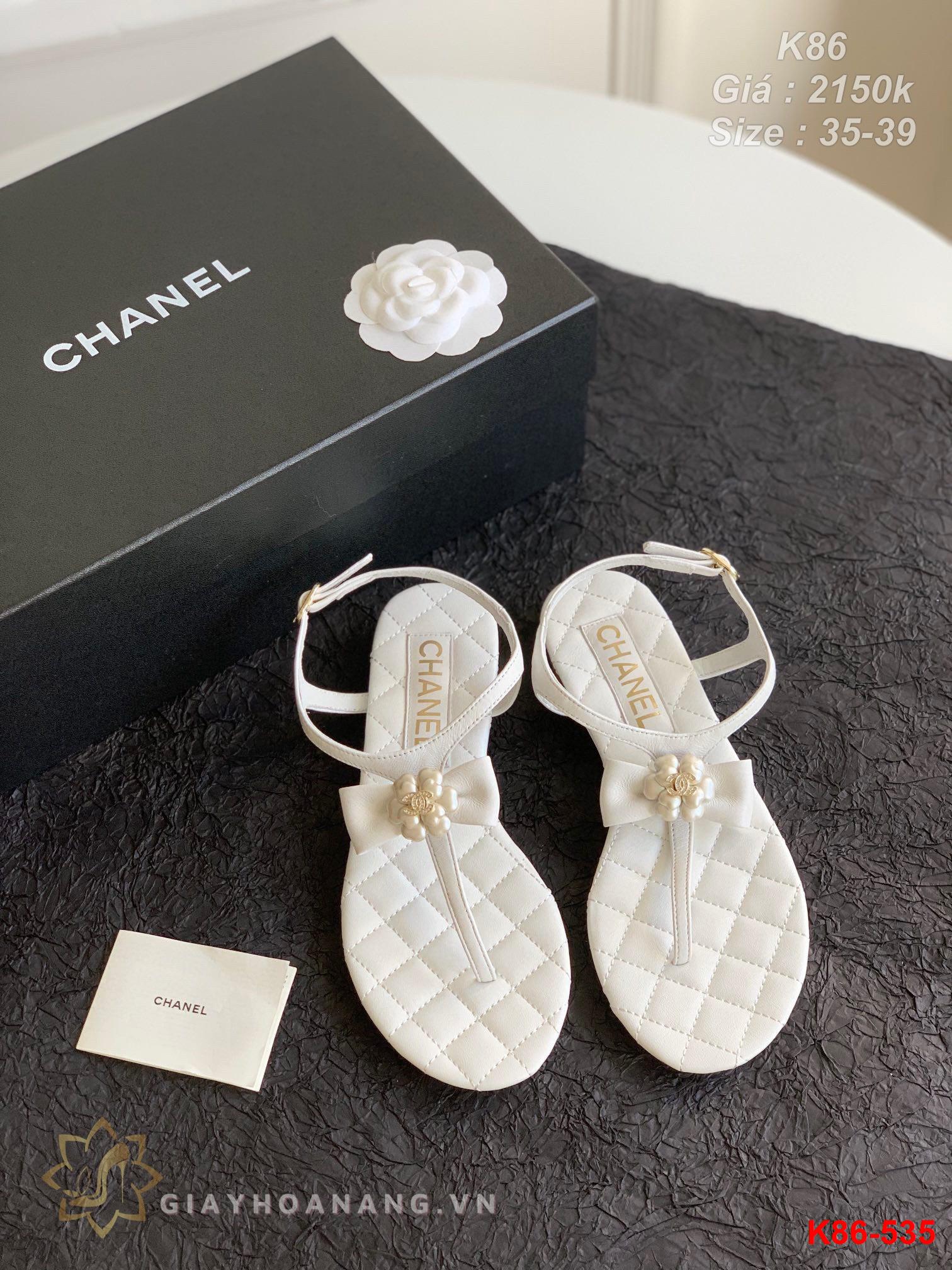 K86-535 Chanel sandal siêu cấp