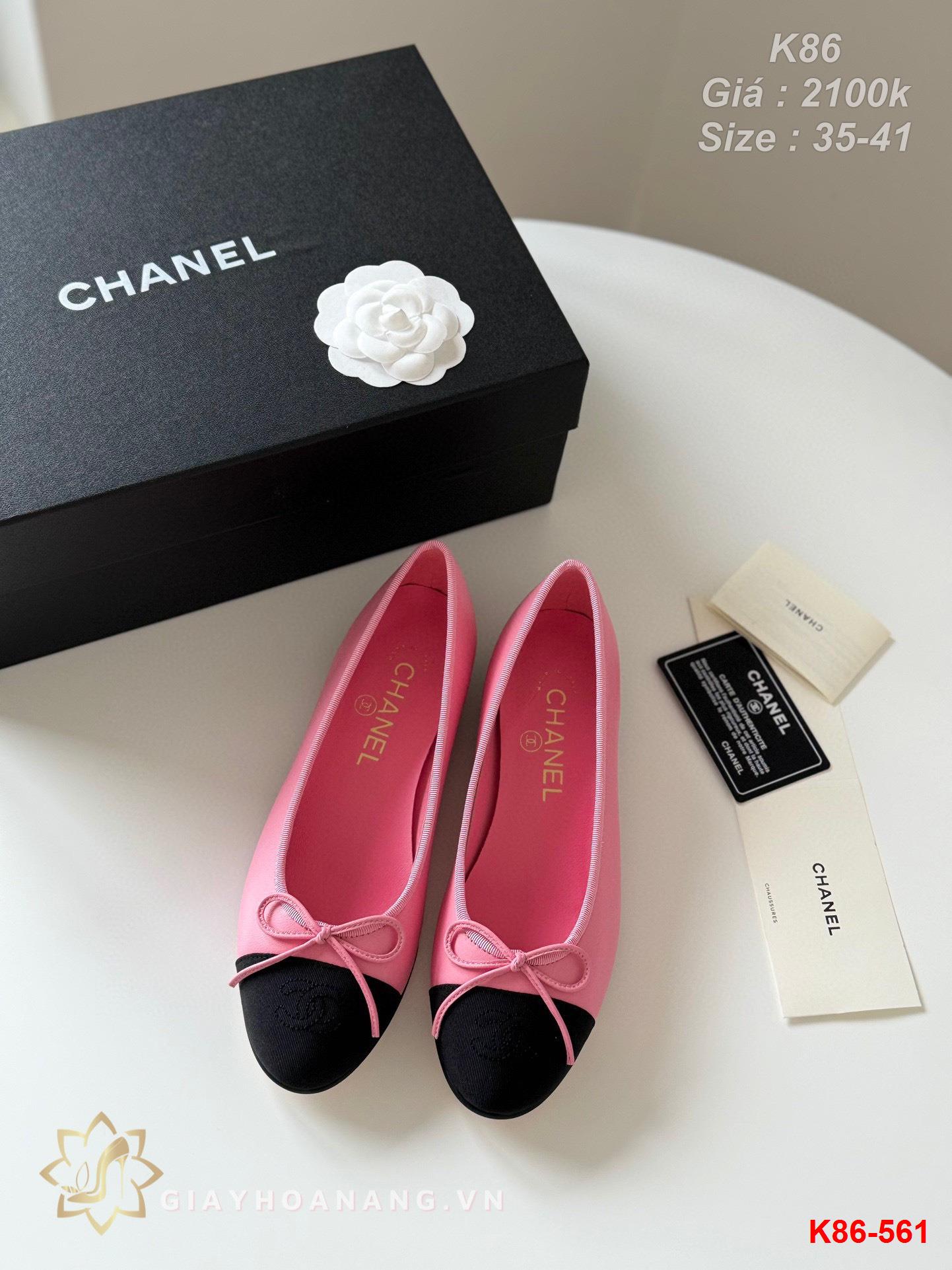K86-561 Chanel giày bệt siêu cấp