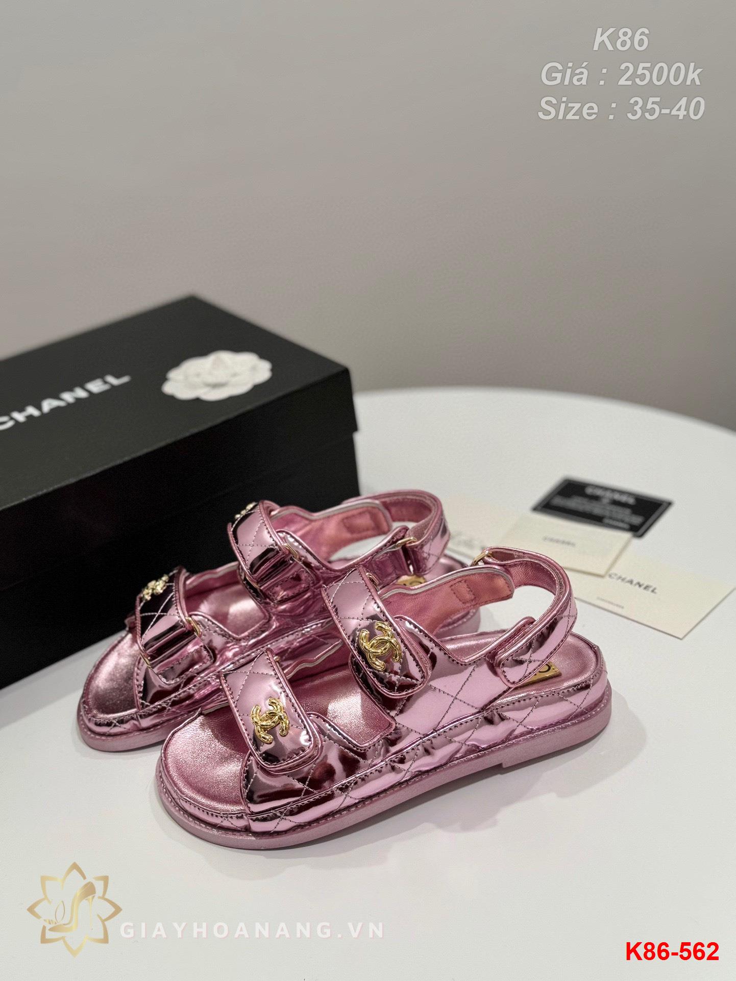 K86-562 Chanel sandal siêu cấp