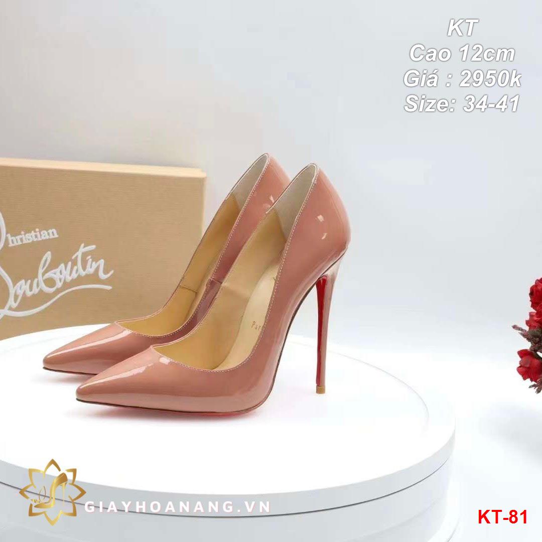 KT-81 Louboutin giày cao 12cm siêu cấp