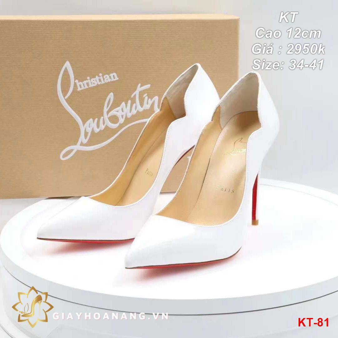 KT-81 Louboutin giày cao 12cm siêu cấp