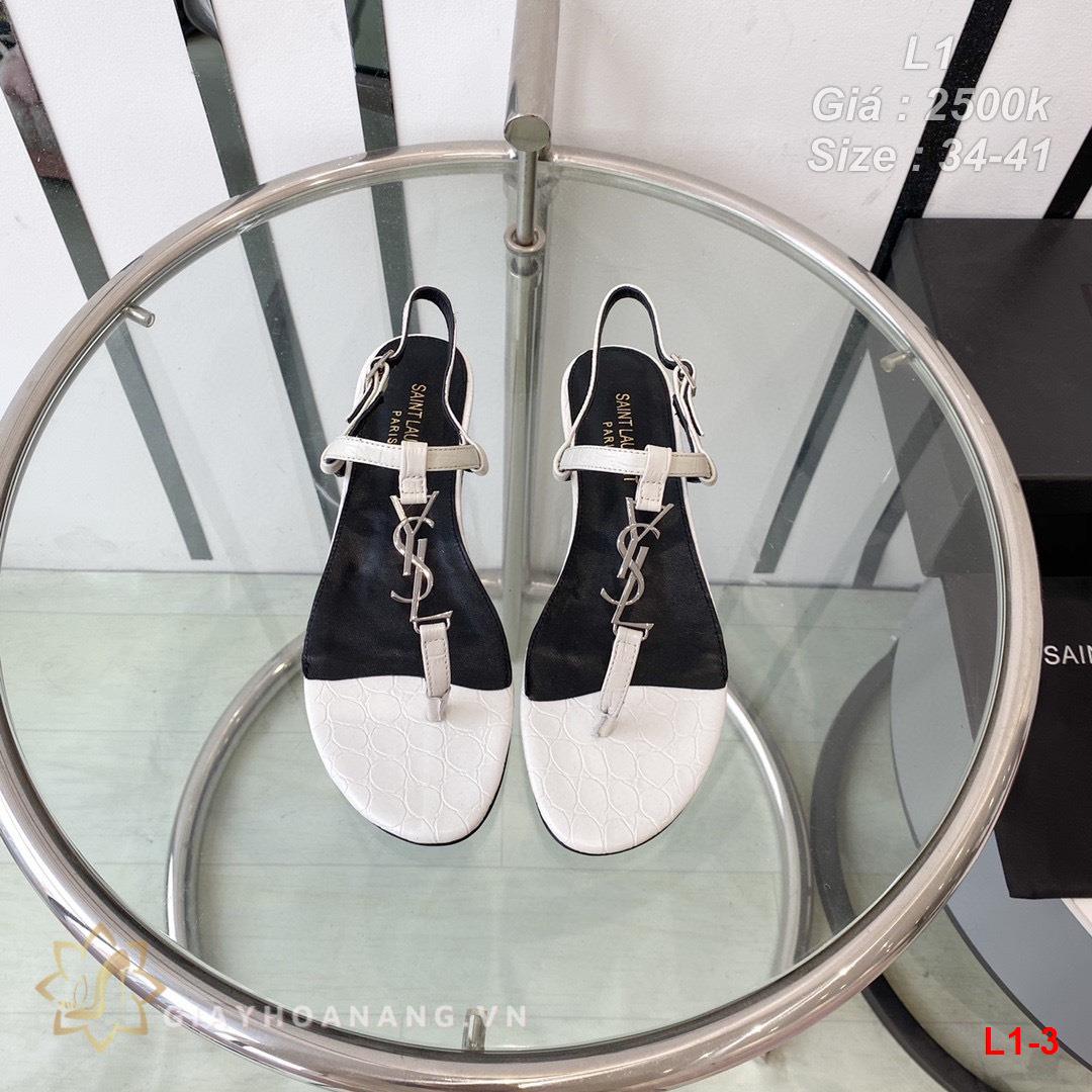 L1-3 Saint Laurent sandal siêu cấp