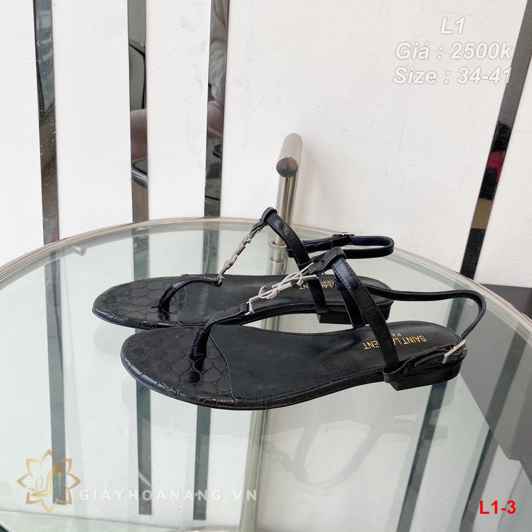 L1-3 Saint Laurent sandal siêu cấp