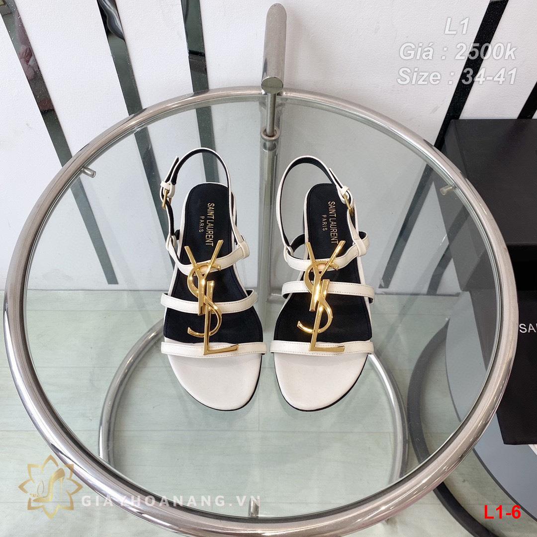 L1-6 Saint Laurent sandal siêu cấp