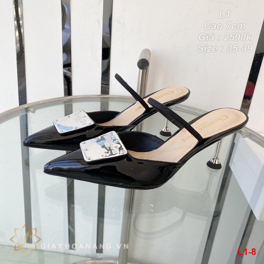 L1-8 Dior sandal cao 7cm siêu cấp