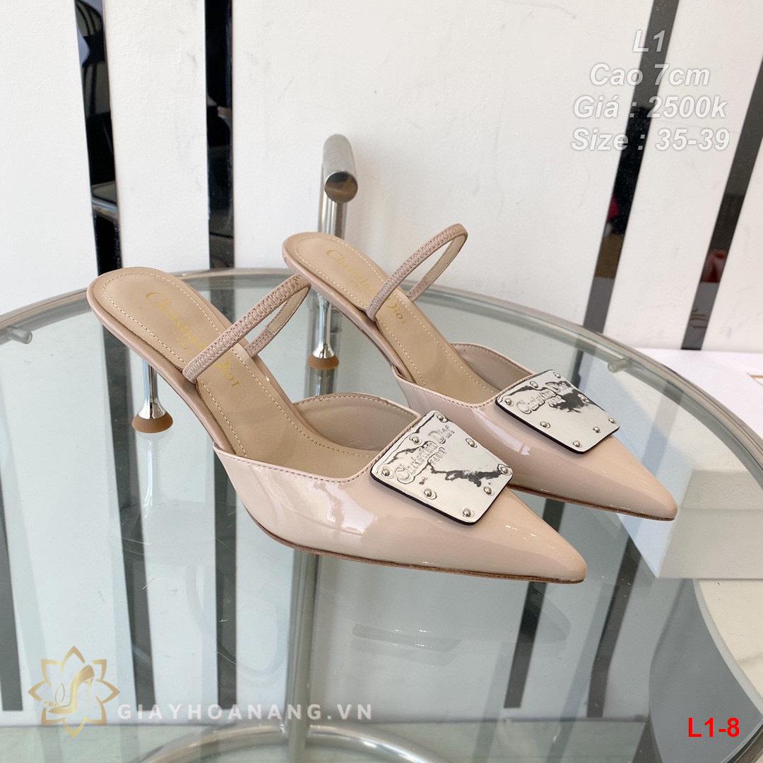 L1-8 Dior sandal cao 7cm siêu cấp