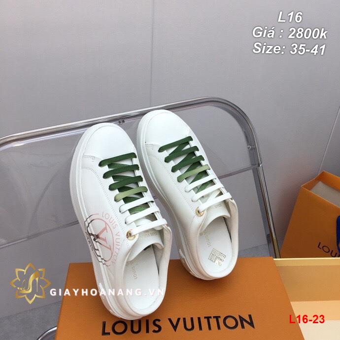 L16-23 Louis Vuitton giày thể thao siêu cấp