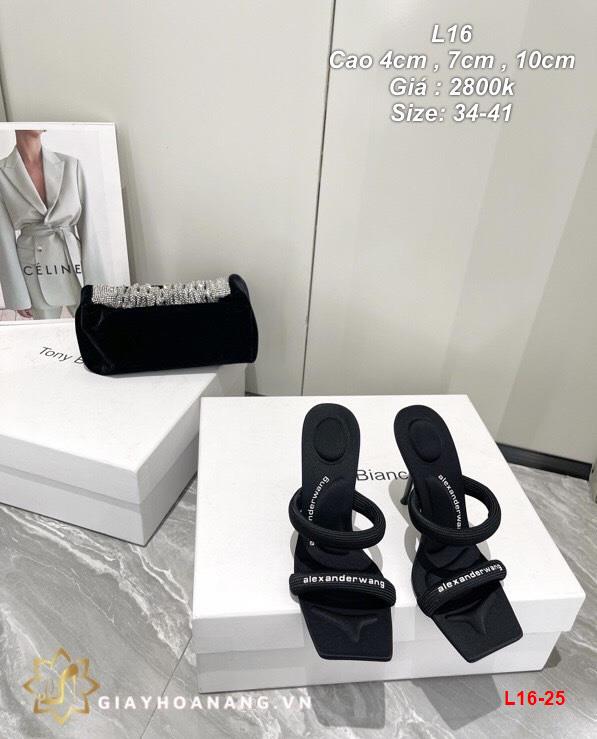 L16-25 Alexander Wang sandal cao 4cm , 7cm , 10cm siêu cấp