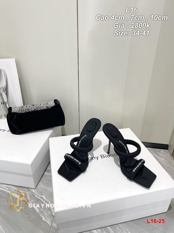 L16-25 Alexander Wang sandal cao 4cm , 7cm , 10cm siêu cấp