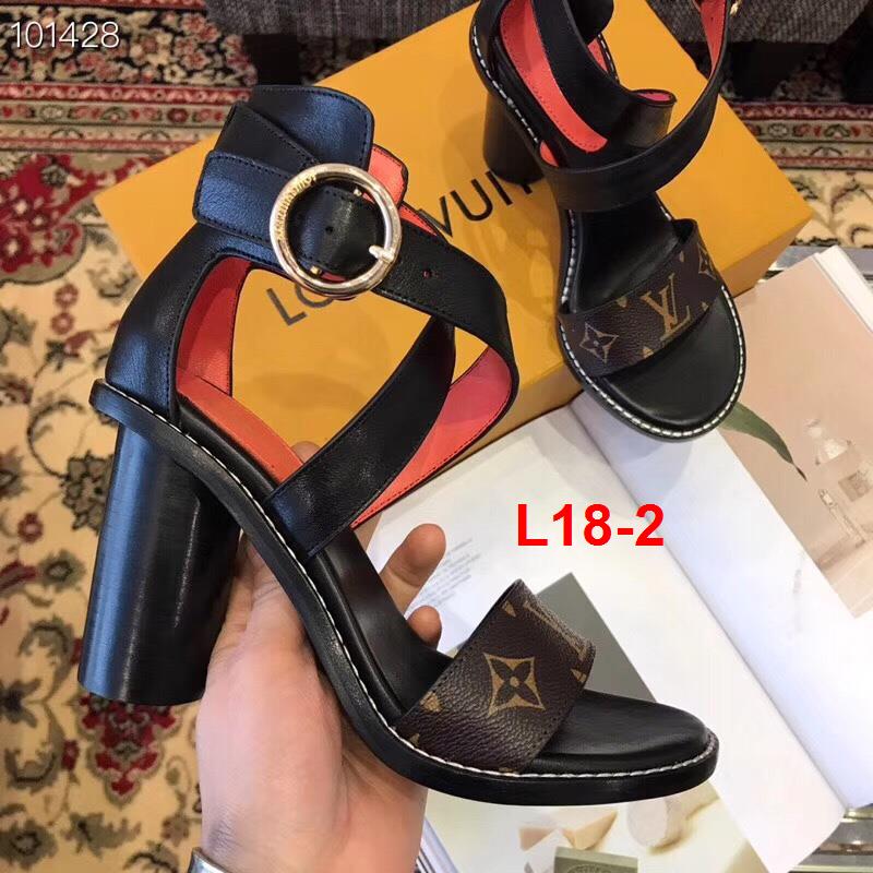 L18-2 Louis Vuitton sandal cao 9cm siêu cấp